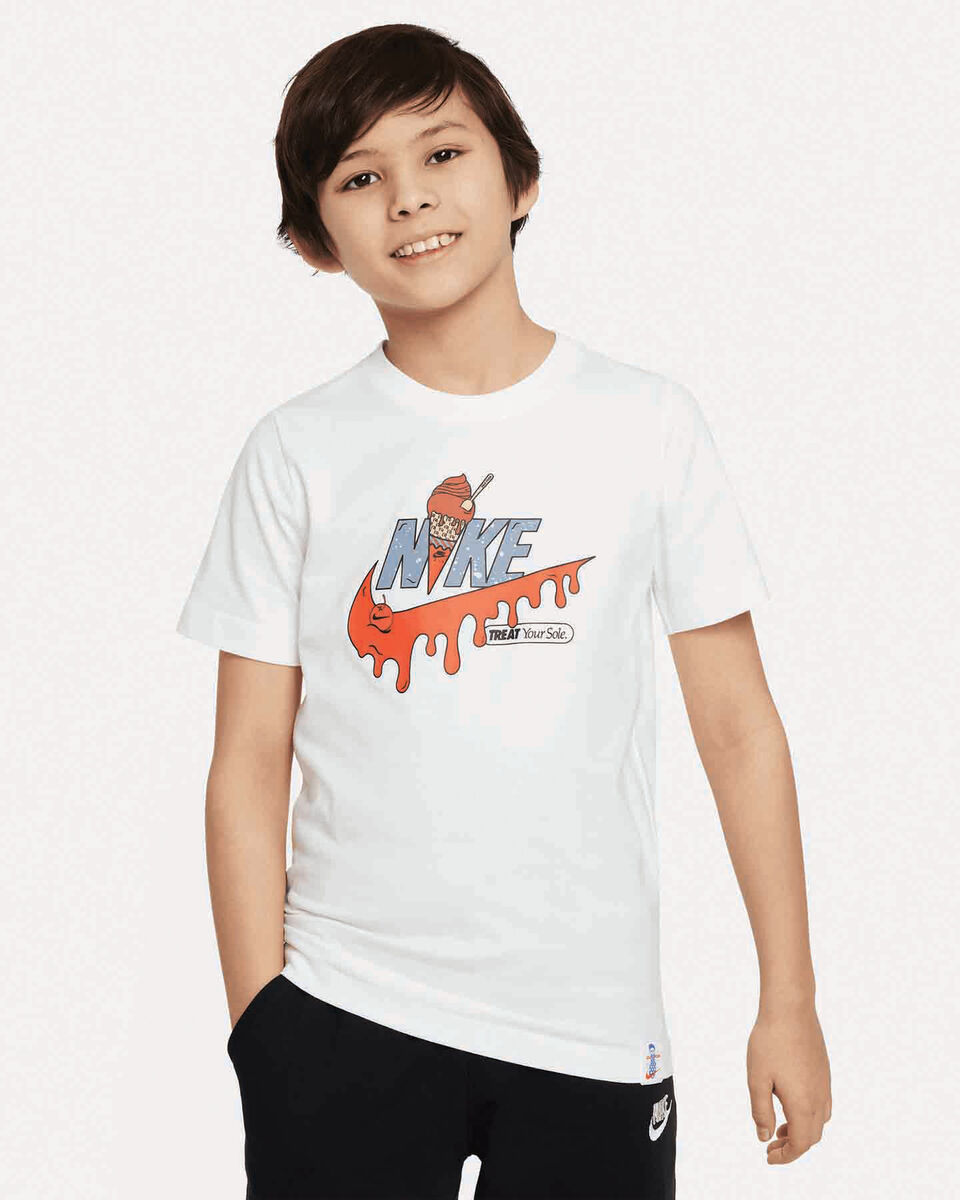  T-Shirt NIKE GRAPHIC BLOOD JR S5688902|100|S scatto 0
