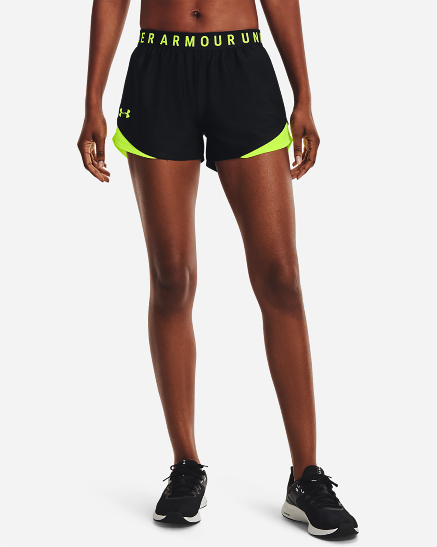  Short training UNDER ARMOUR POLY ELASTIC LOGO W S5331699|0035|XS scatto 2