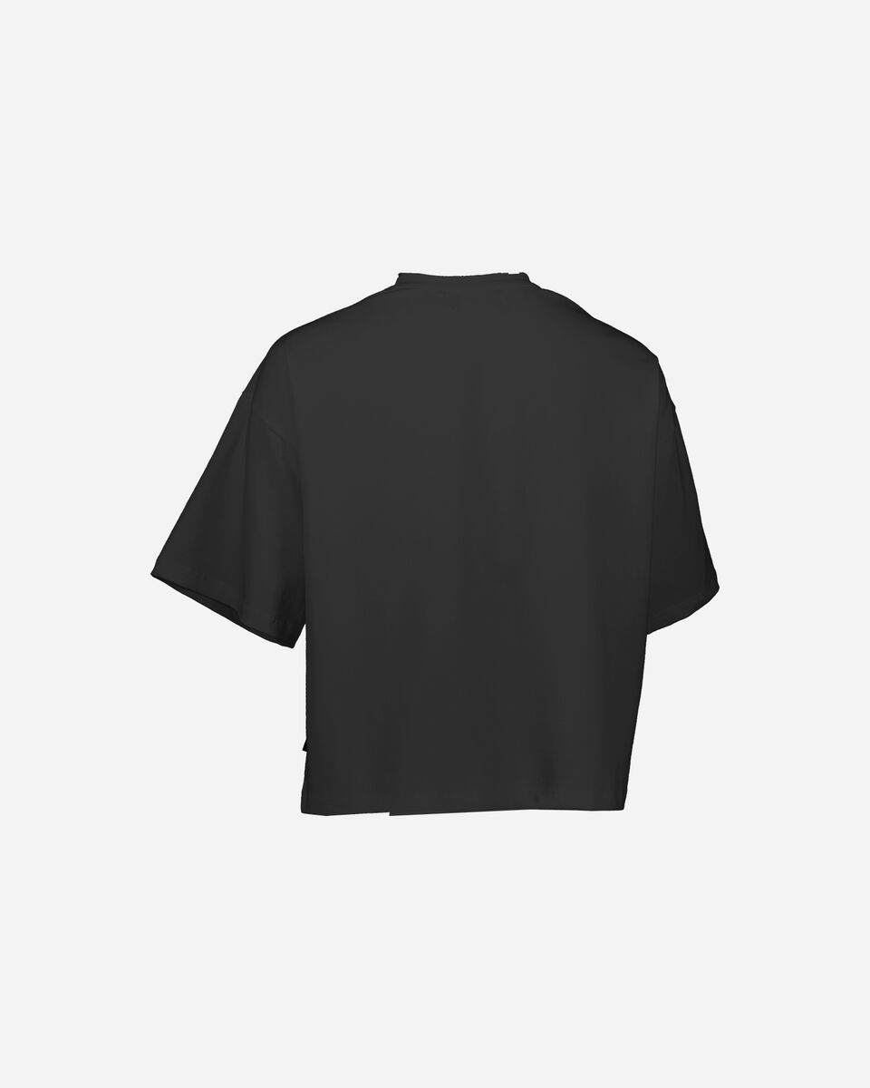  T-Shirt CONVERSE CROP CHUCK LOVE W S5300561|001|XS scatto 1