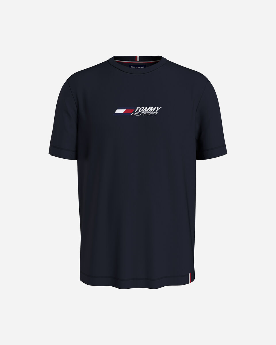  T-Shirt TOMMY HILFIGER ESSENTIAL LOGO M S4122775|DW5|XS scatto 0