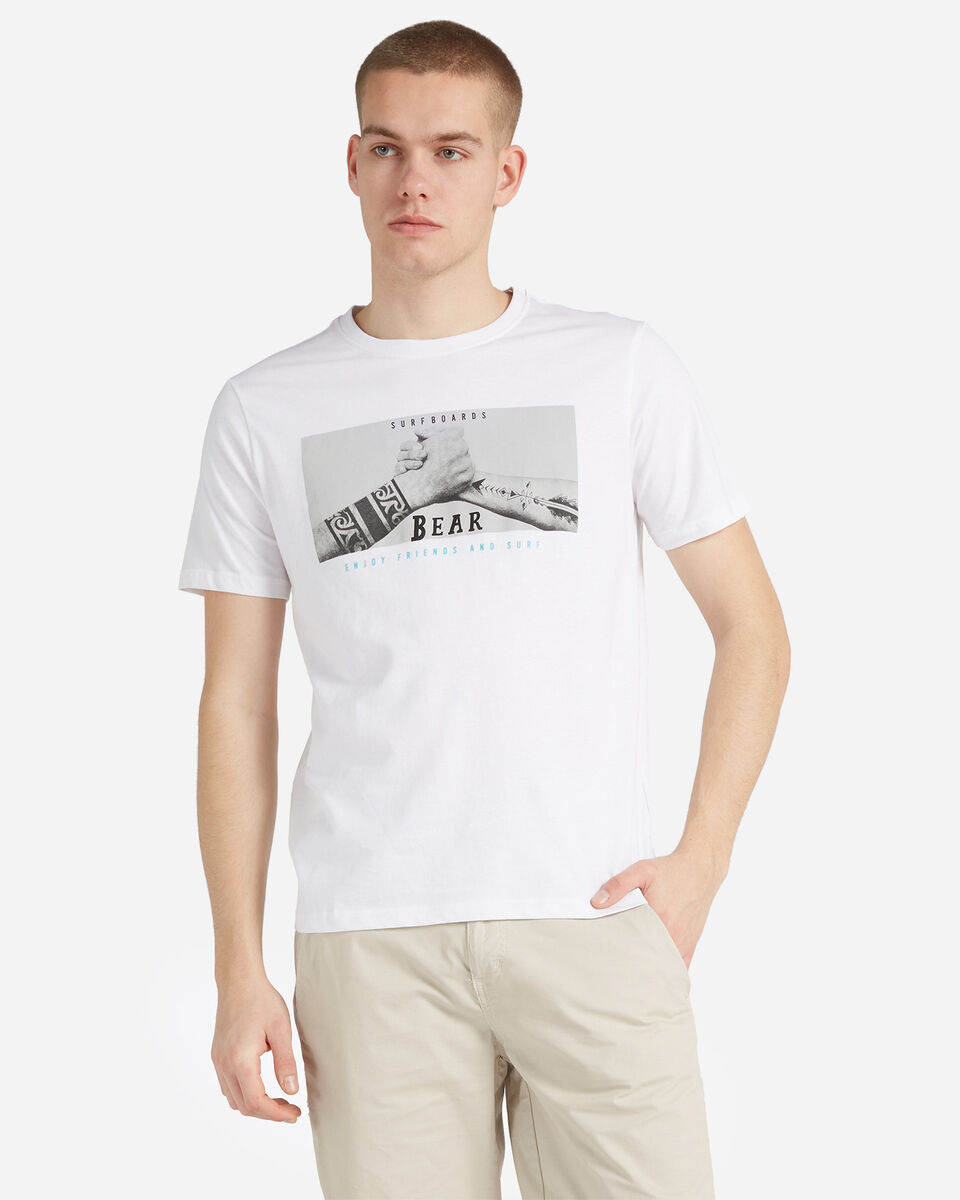  T-Shirt BEAR FUTURISITIC TRIBALS M S4122047|001A|S scatto 0