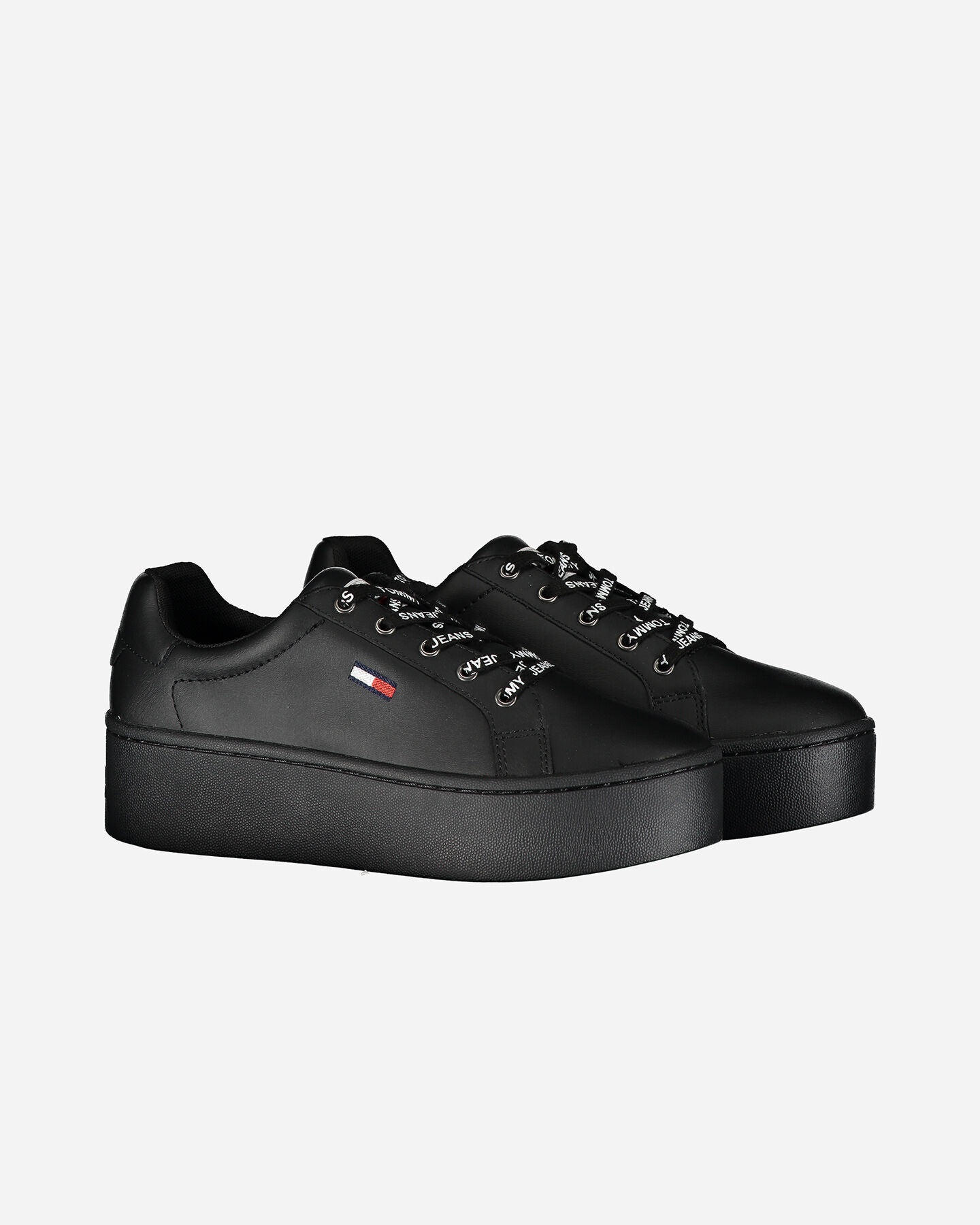  Scarpe sneakers TOMMY HILFIGER ROXIE ICONIC LEATHER FLATFORM W S4082111|BDS|36 scatto 1