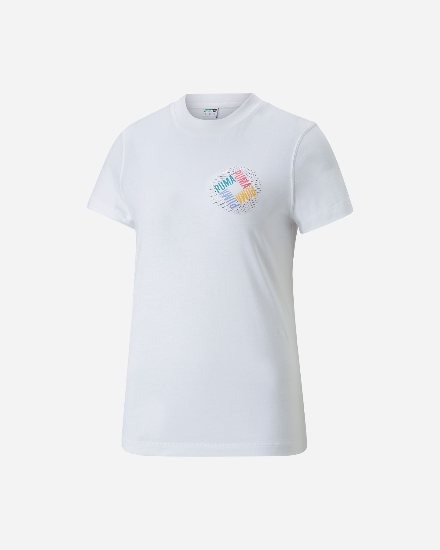  T-Shirt PUMA LOGO GRAPHIC W S5451376|02|XS scatto 0