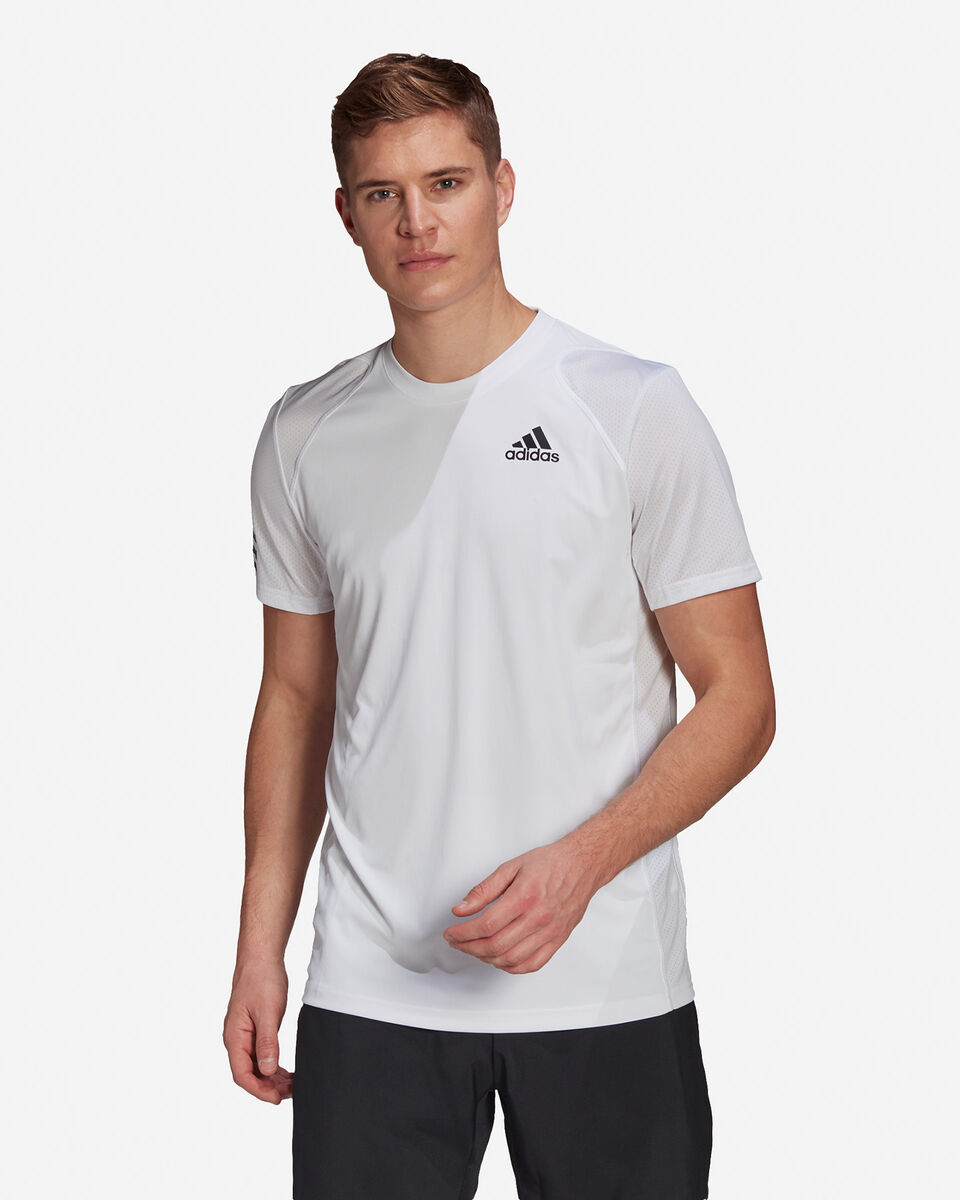  T-Shirt tennis ADIDAS CLUB 3 STRIPES M S5275053|UNI|S scatto 1