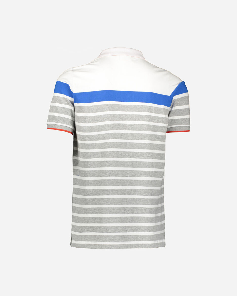  Polo ELLESSE HERITAGE STRIPES M S4074292|001/GM03|XS scatto 1