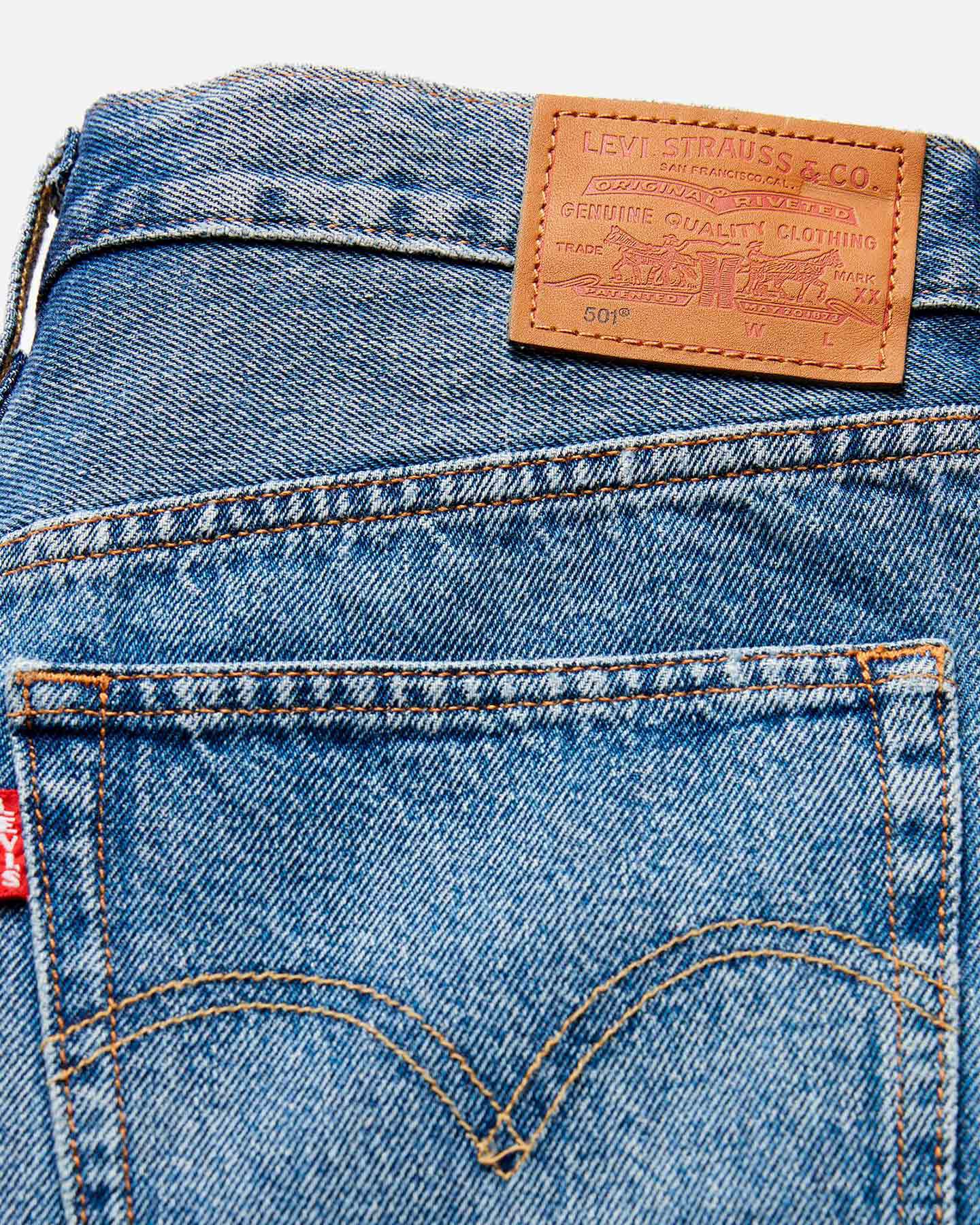  Jeans LEVI'S 501 ROLLED W S4132809|0035|26 scatto 5