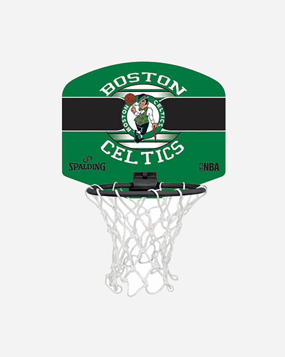  Canestro tabellone basket SPALDING BOSTON CELTICS JR S5238184|UNI|UNI scatto 0