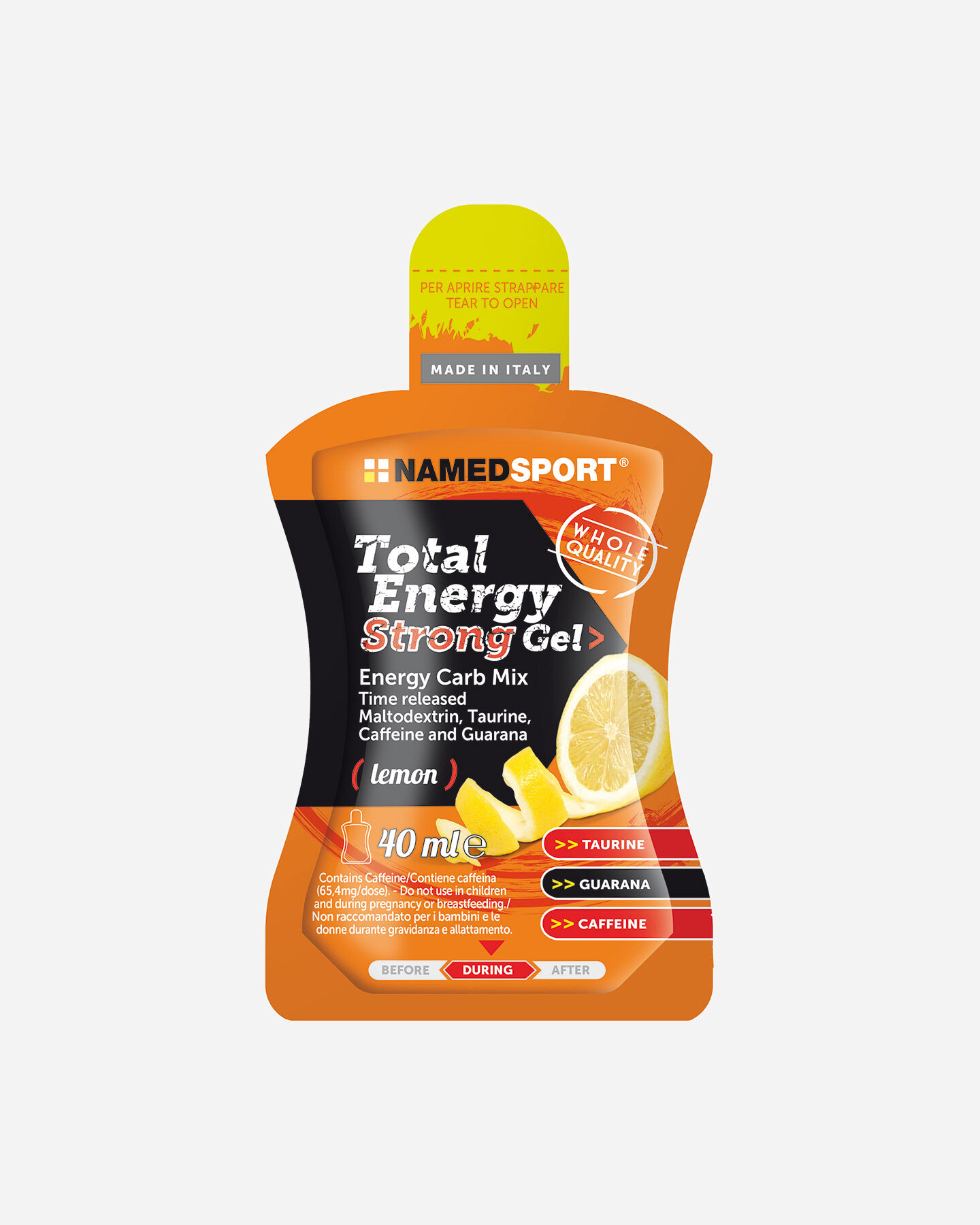  Energetico NAMED SPORT TOTAL ENERGY CARBO GEL 40 ML  S1309081|1|UNI scatto 0