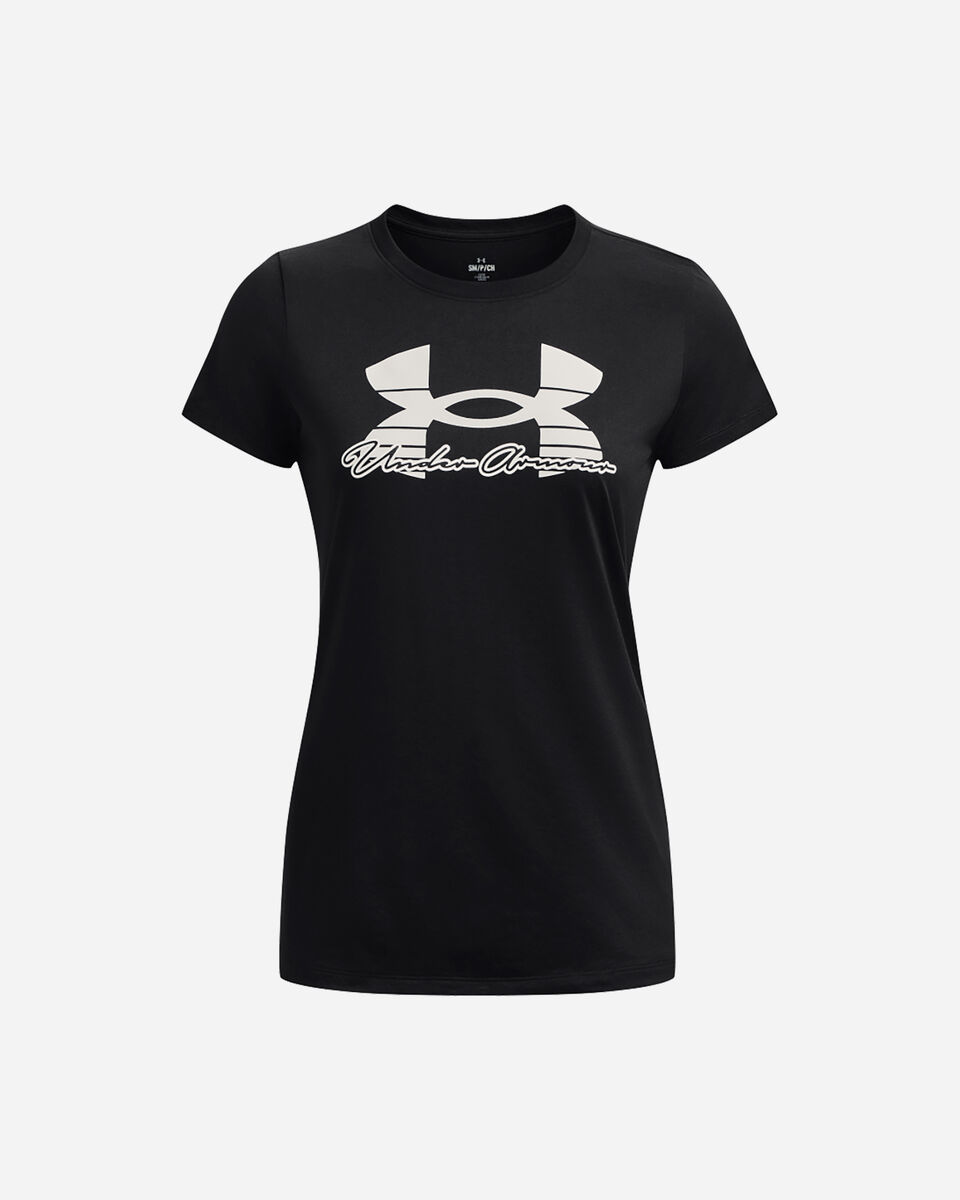  T-Shirt training UNDER ARMOUR BIG LOGO W S5528798|0001|XS scatto 0