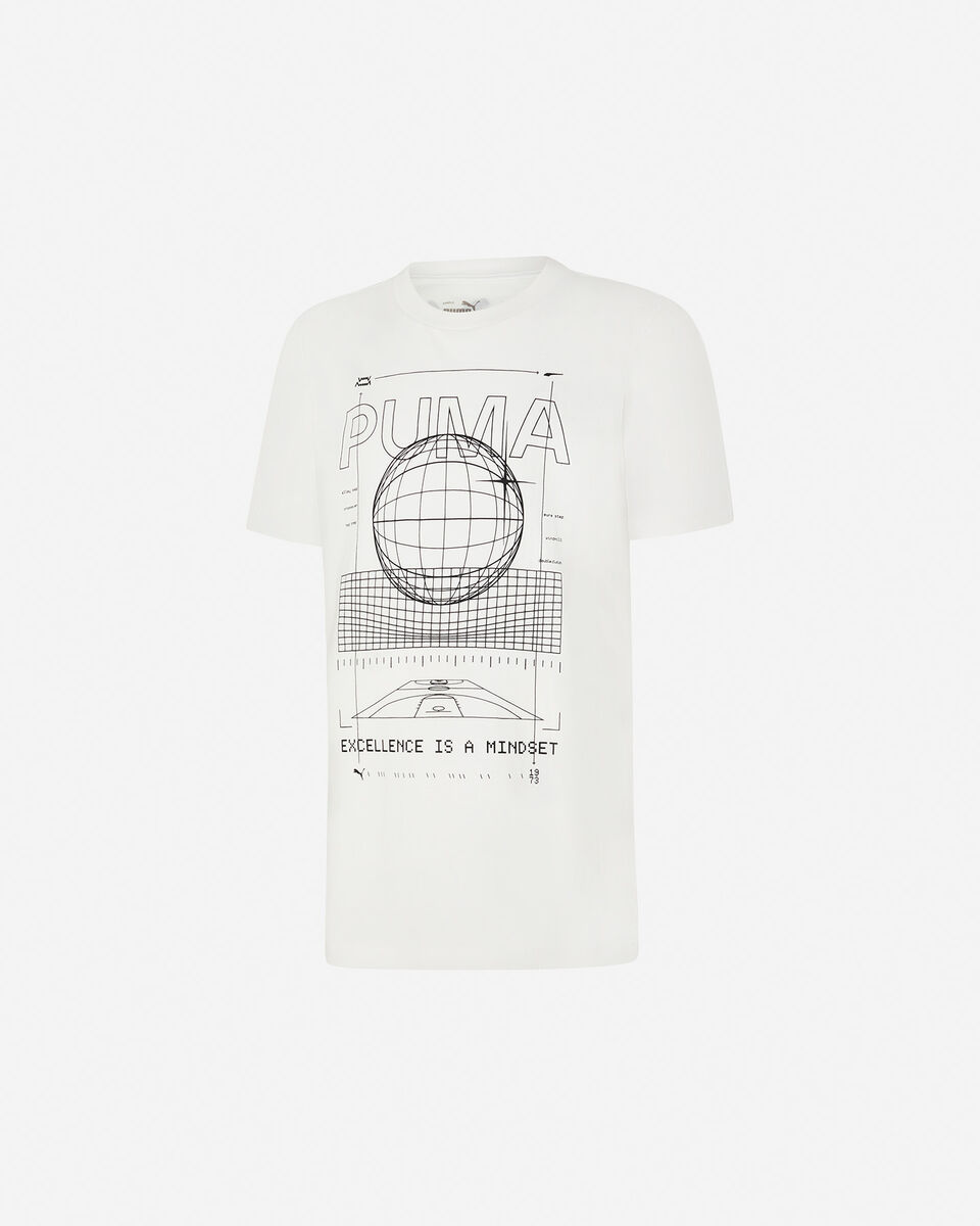  T-Shirt PUMA TECHNICAL BALL JR S5544810|02|128 scatto 0