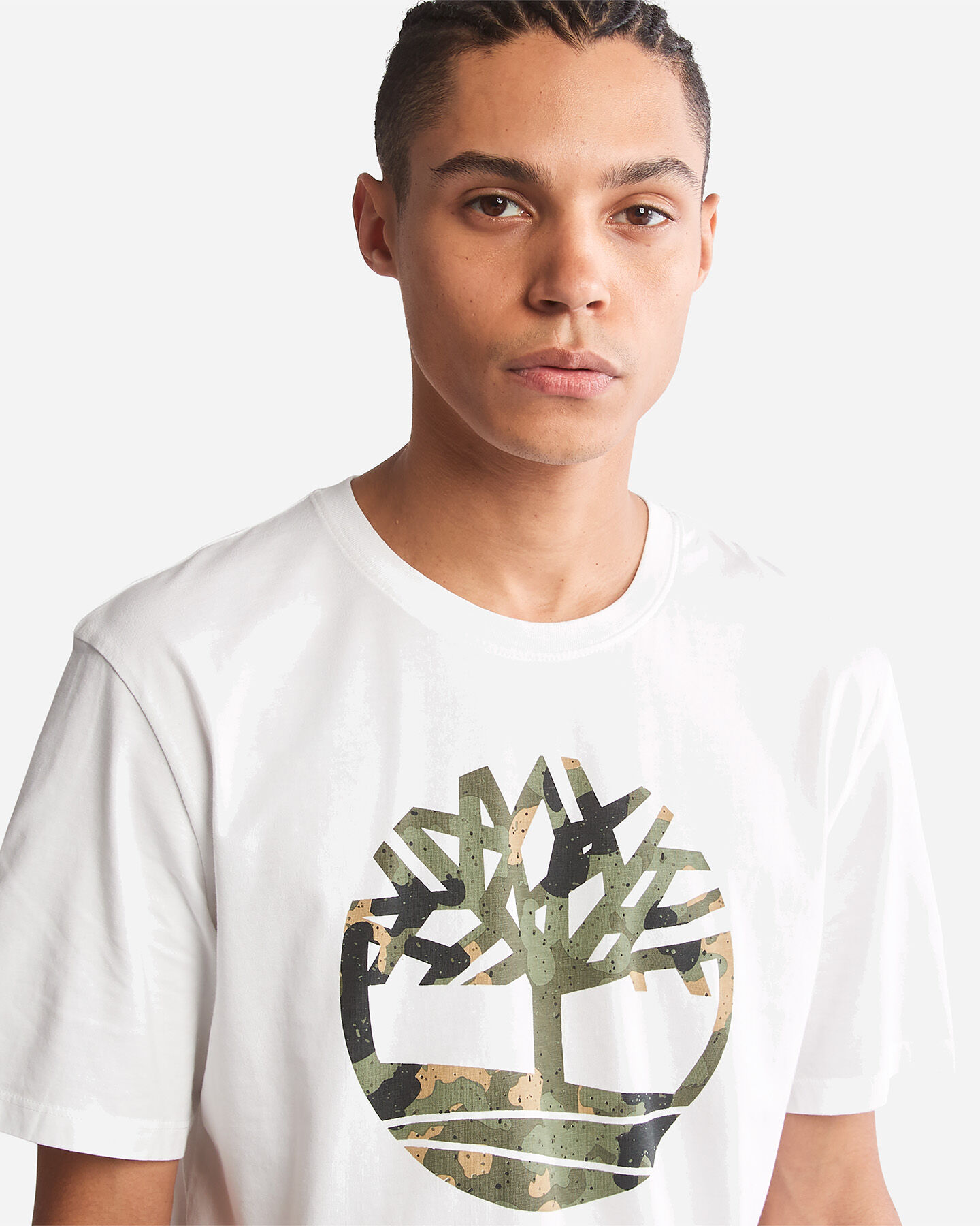  T-Shirt TIMBERLAND CAMO TREE T M S4104754|1001|S scatto 3