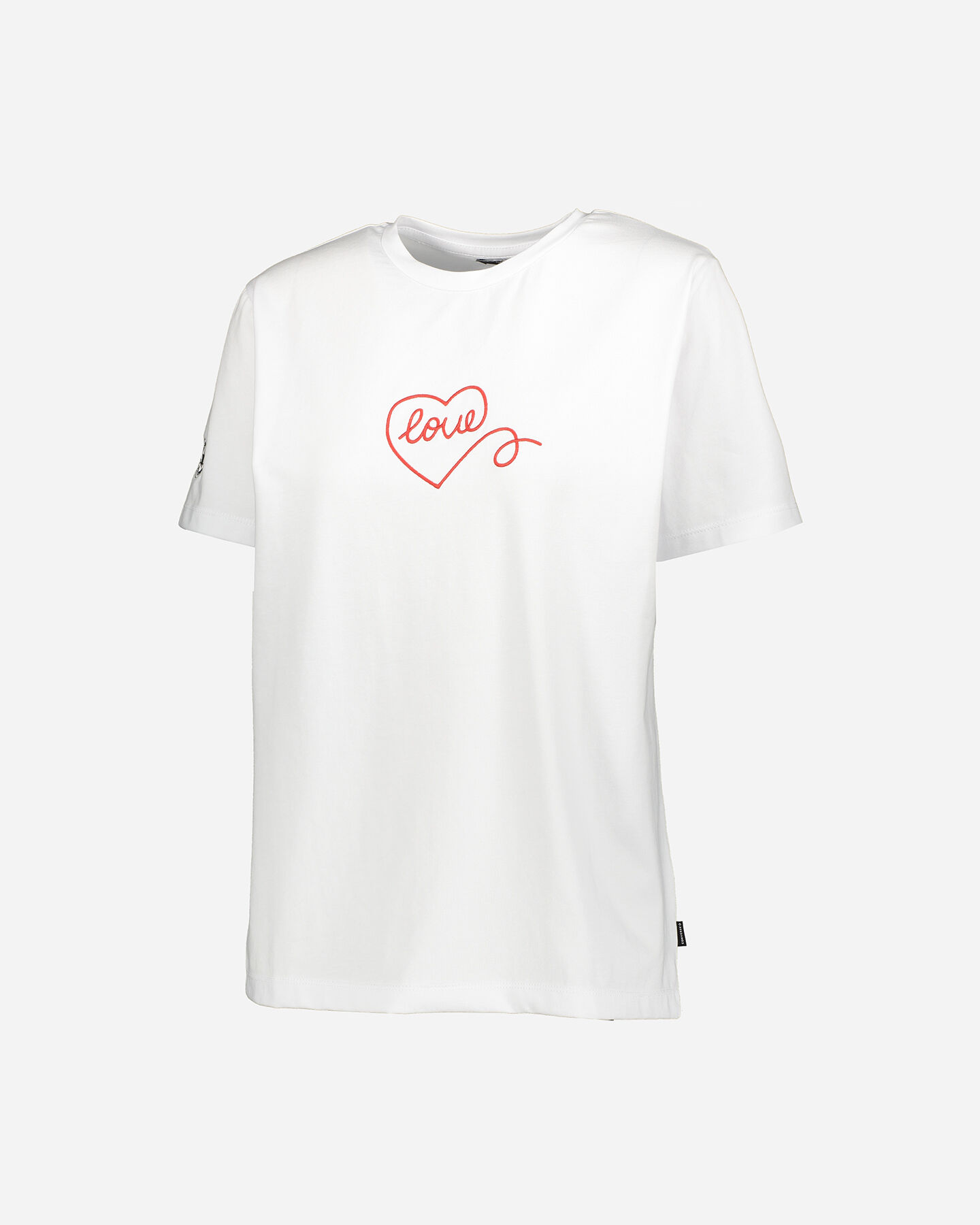  T-Shirt CONVERSE BOYFRIEND CHUCK LOVE W S5300562|100|XS scatto 0