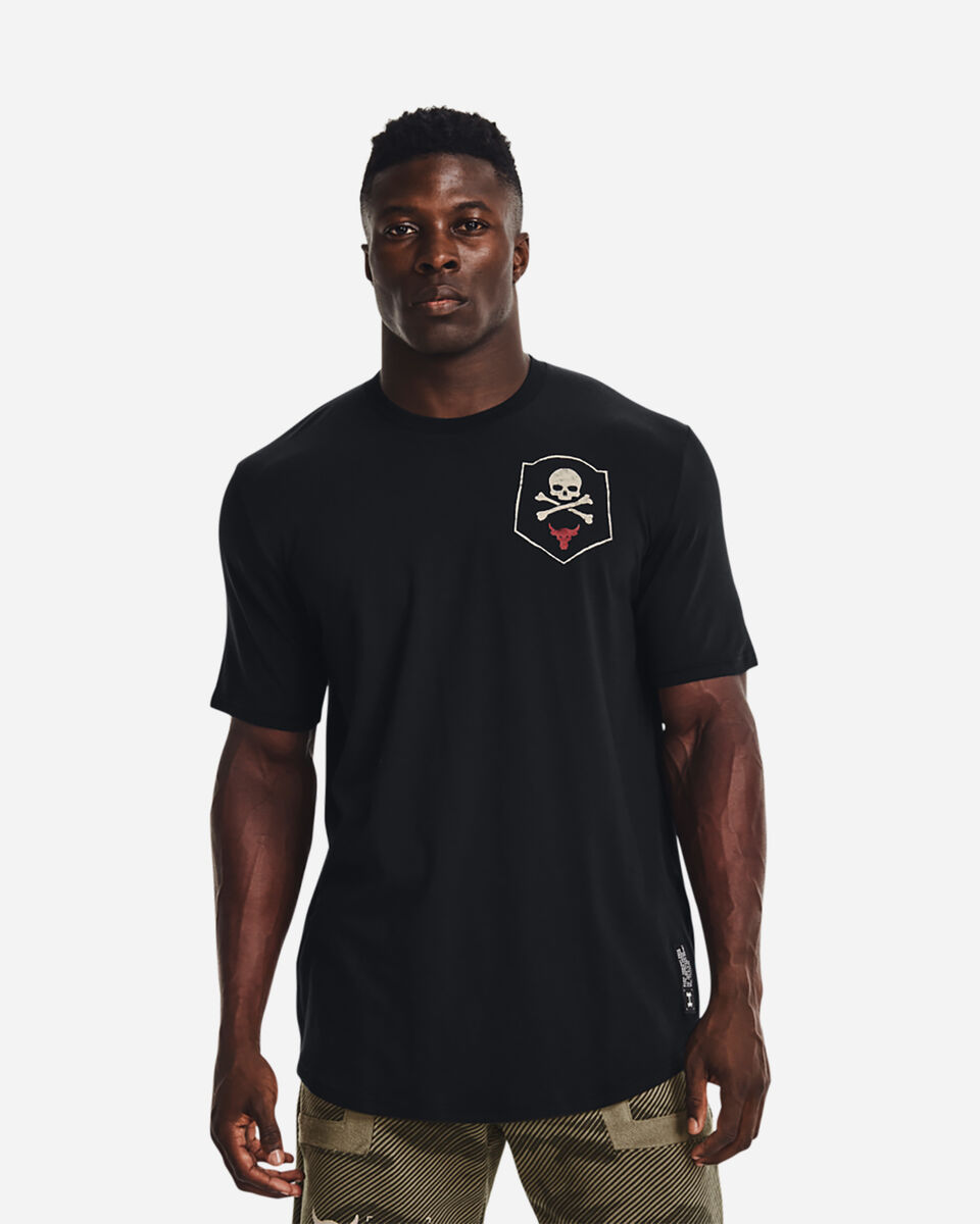  T-Shirt UNDER ARMOUR THE ROCK 100 PERCENT M S5390638|0001|XS scatto 2