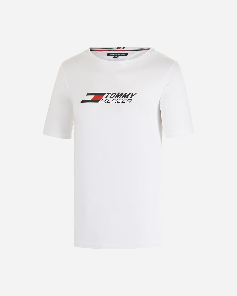  T-Shirt TOMMY HILFIGER LOGO SPORT M S4102764|YBR|XS scatto 0