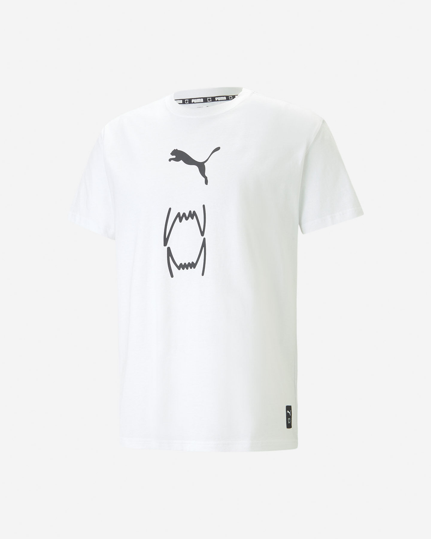  T-Shirt PUMA HOOPS M S5541049|02|XL scatto 0