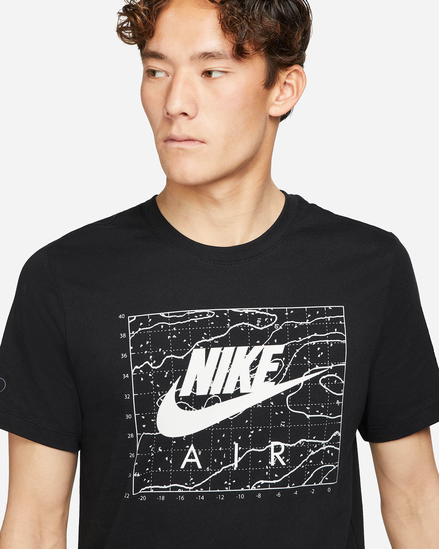  T-Shirt NIKE AIR HBR2 M S5433639|010|XS scatto 2