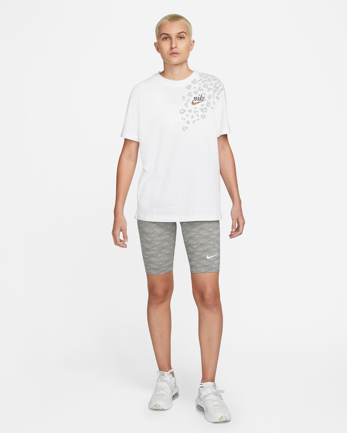  T-Shirt NIKE JERSEY LEOPARD W S5352153|100|XS scatto 4