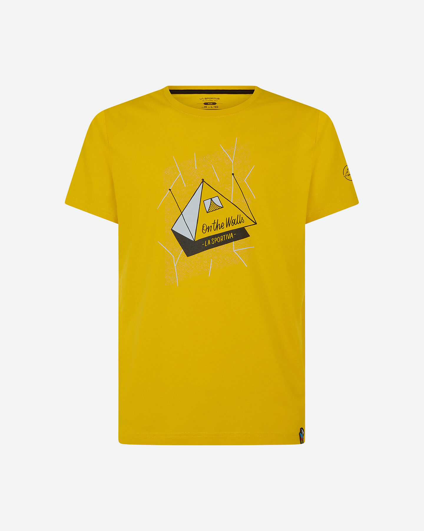  T-Shirt LA SPORTIVA ON THE WALLS M S5442660|100100|XL scatto 0