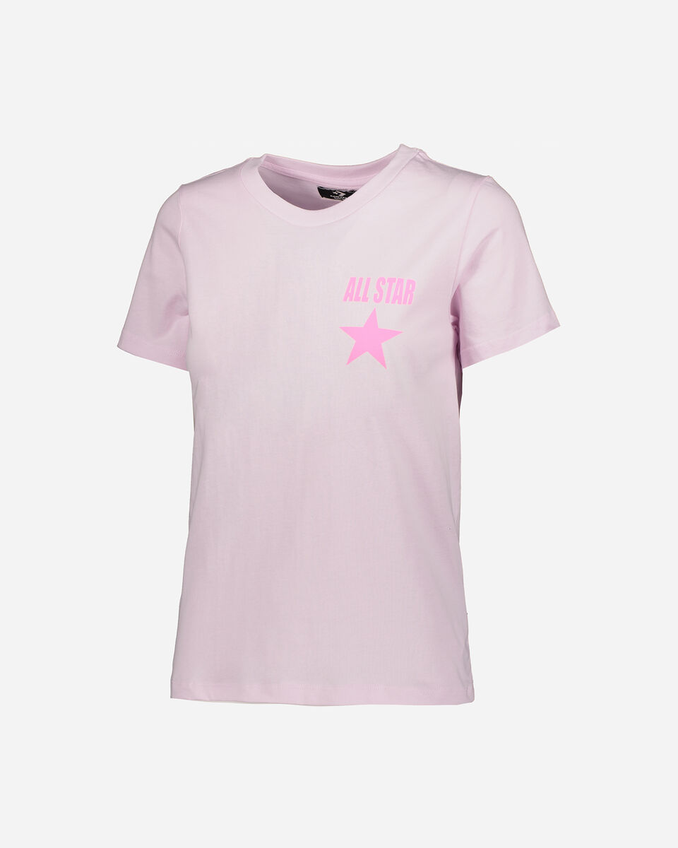  T-Shirt CONVERSE LOGO ALL STAR SMALL W S5296215 scatto 0