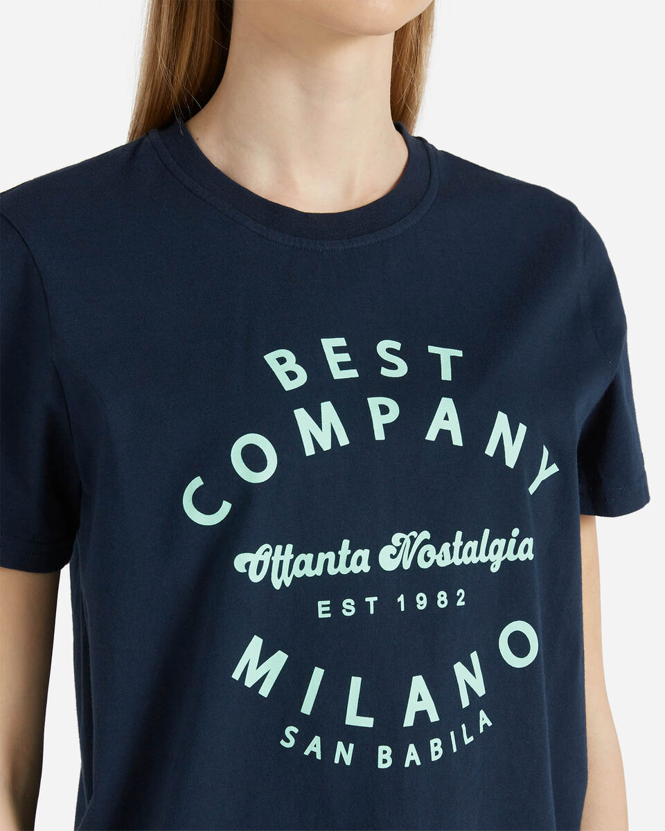  T-Shirt BEST COMPANY LOGO MILAN W S4104110|858|XS scatto 4
