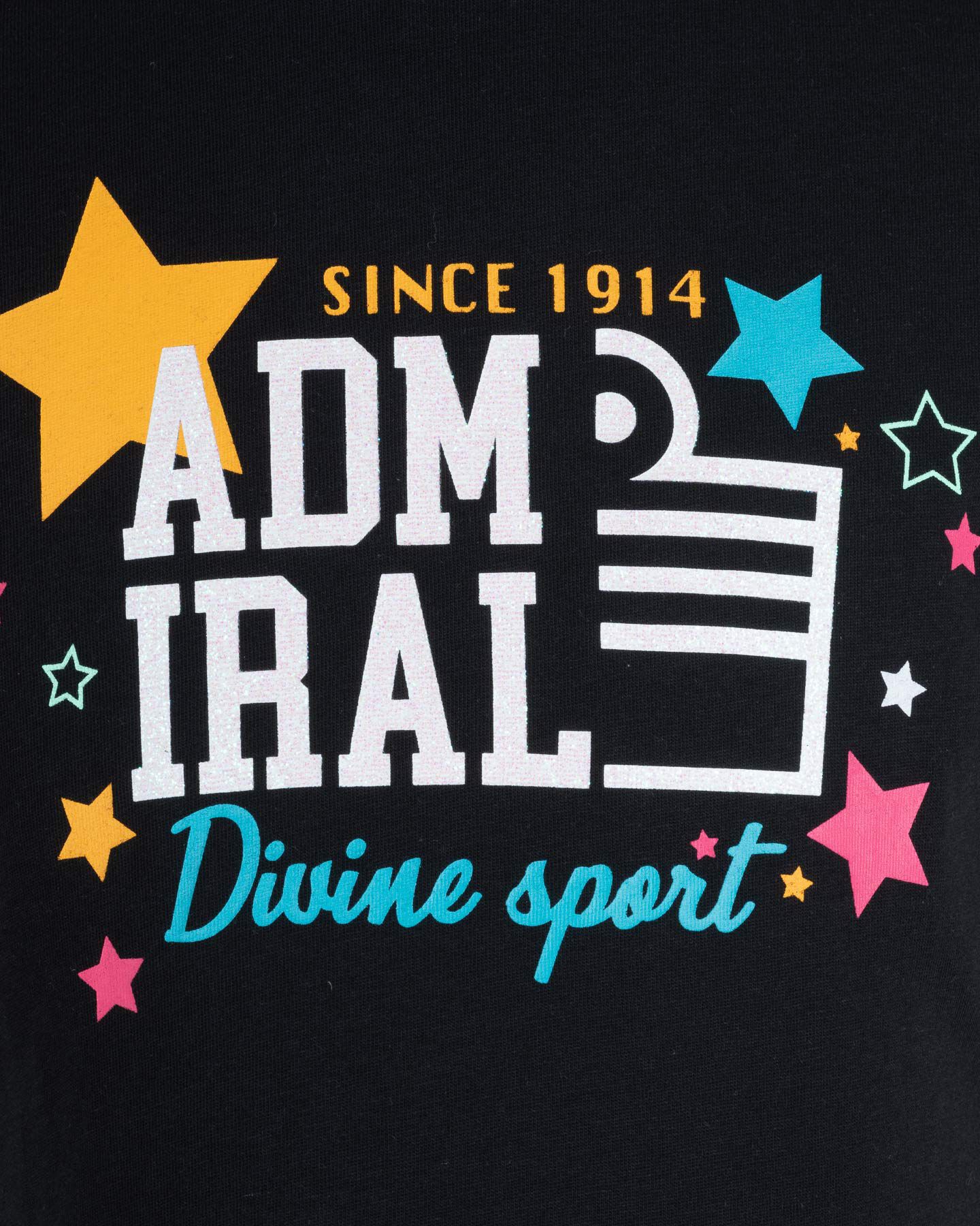  T-Shirt ADMIRAL BASIC SPORT JR S4119976|050|10A scatto 2