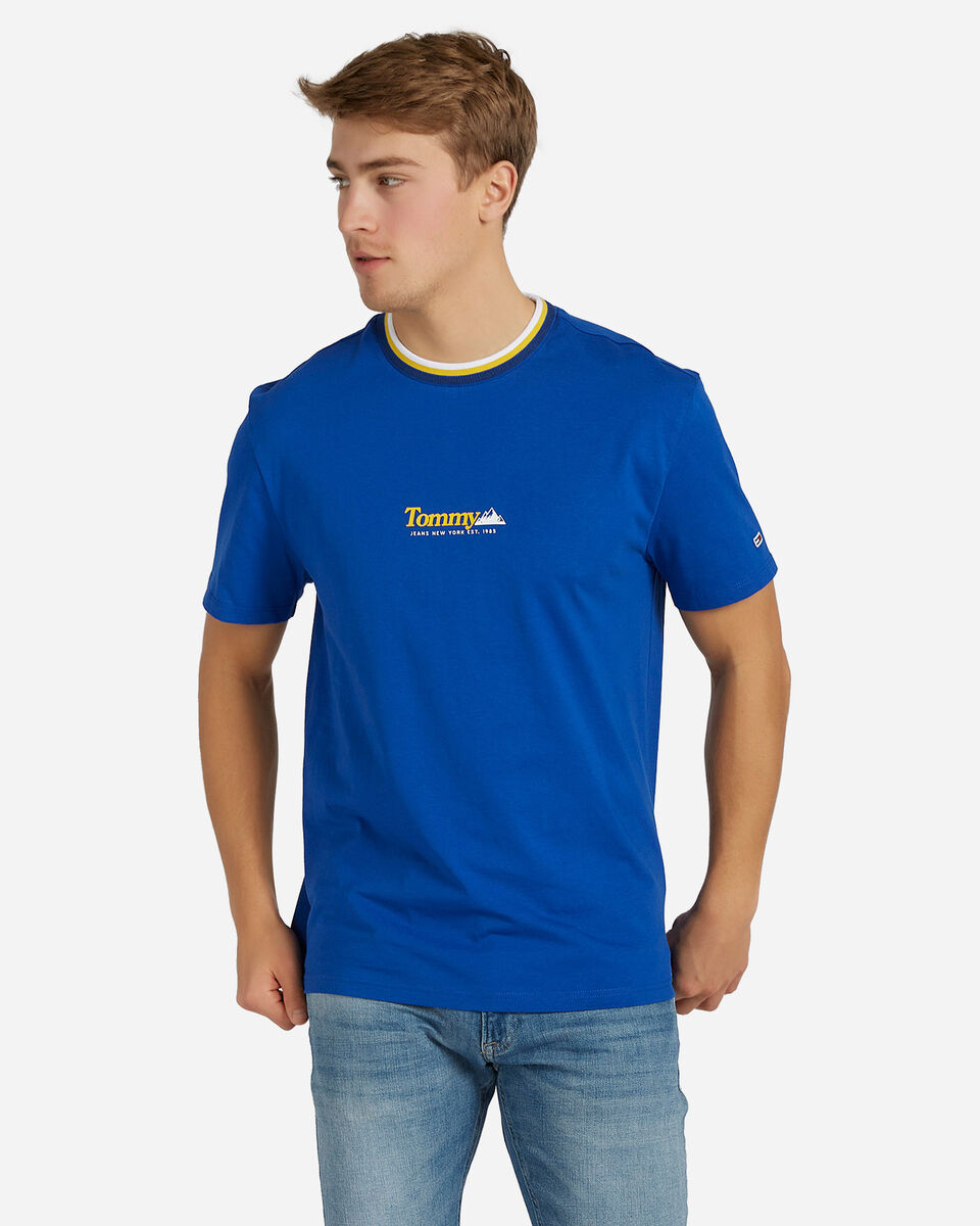  T-Shirt TOMMY HILFIGER NECK M S4083705|C63|XS scatto 0