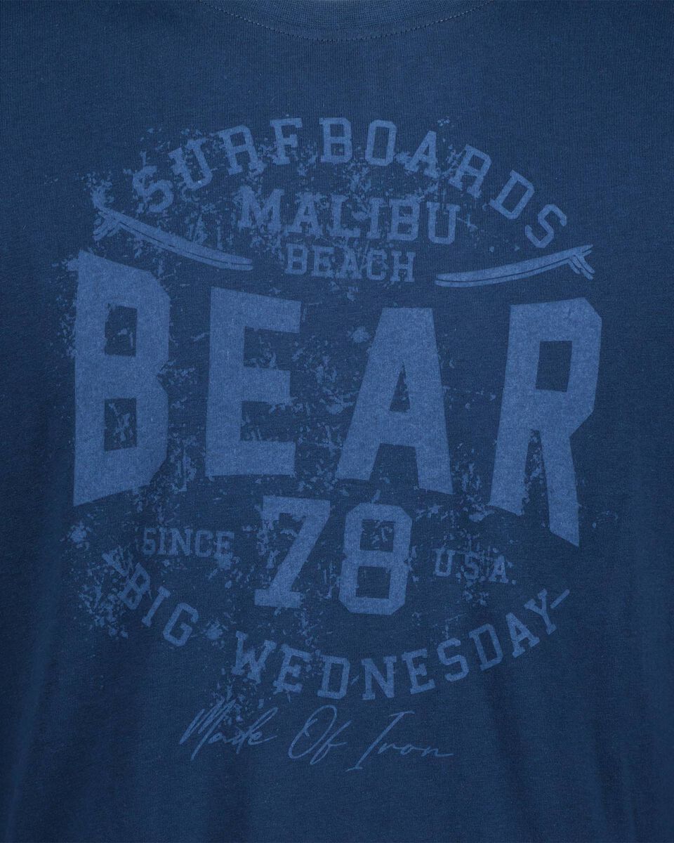  T-Shirt BEAR BIG LOGO IN TONO M S4101080|1116|S scatto 2