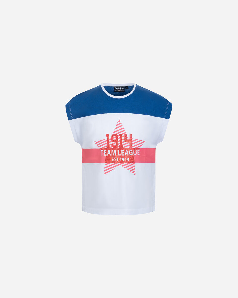  T-Shirt ADMIRAL BASIC SPORT JR S4129405|001/523|4A scatto 0