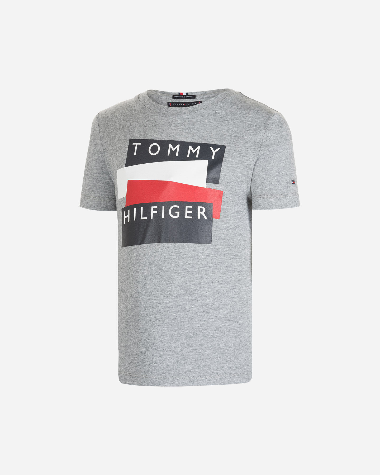  T-Shirt TOMMY HILFIGER LOGO STICKER JR S4083620|P6U|10 scatto 0