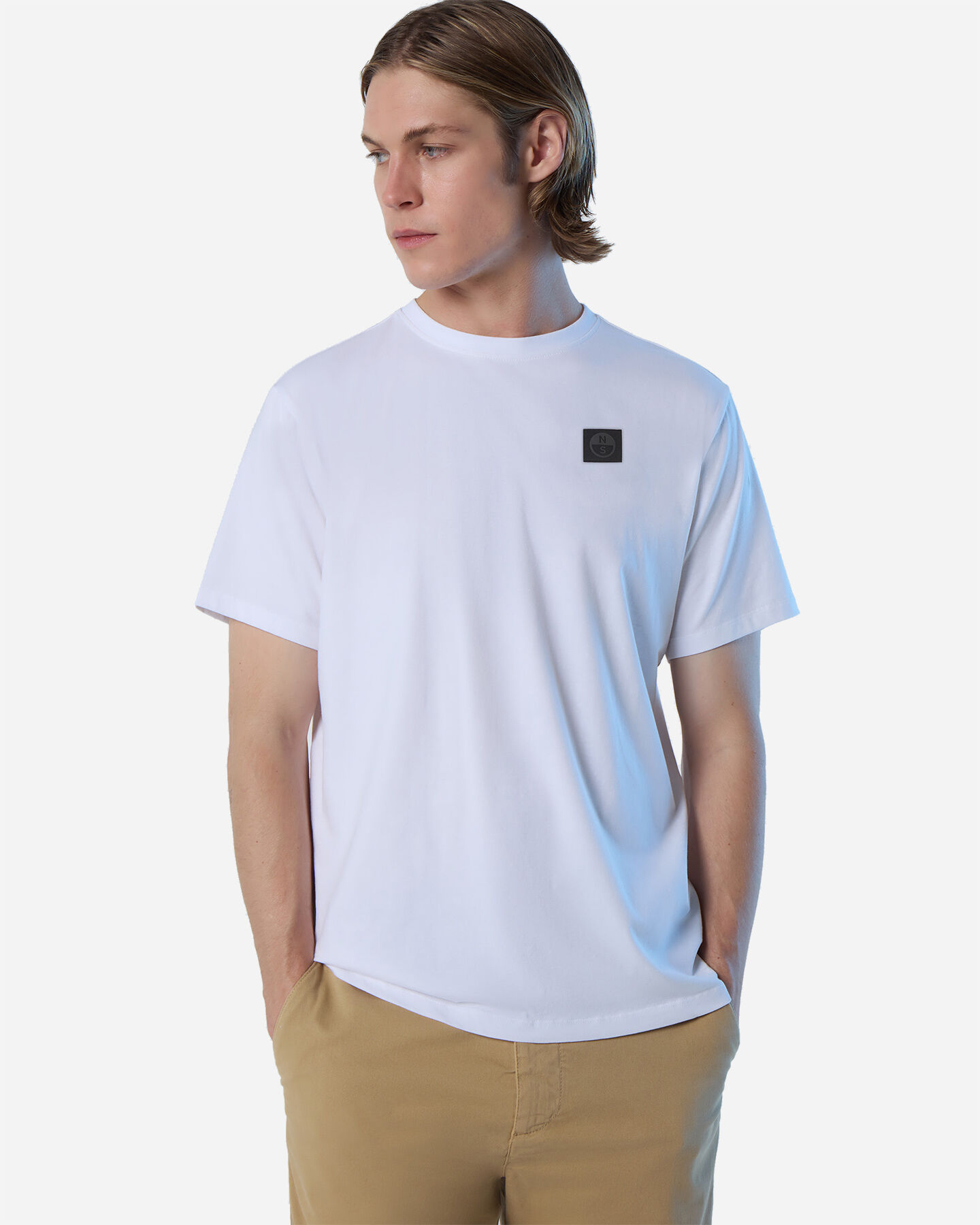  T-Shirt NORTH SAILS PATCH TECK M S5684010|0101|S scatto 2