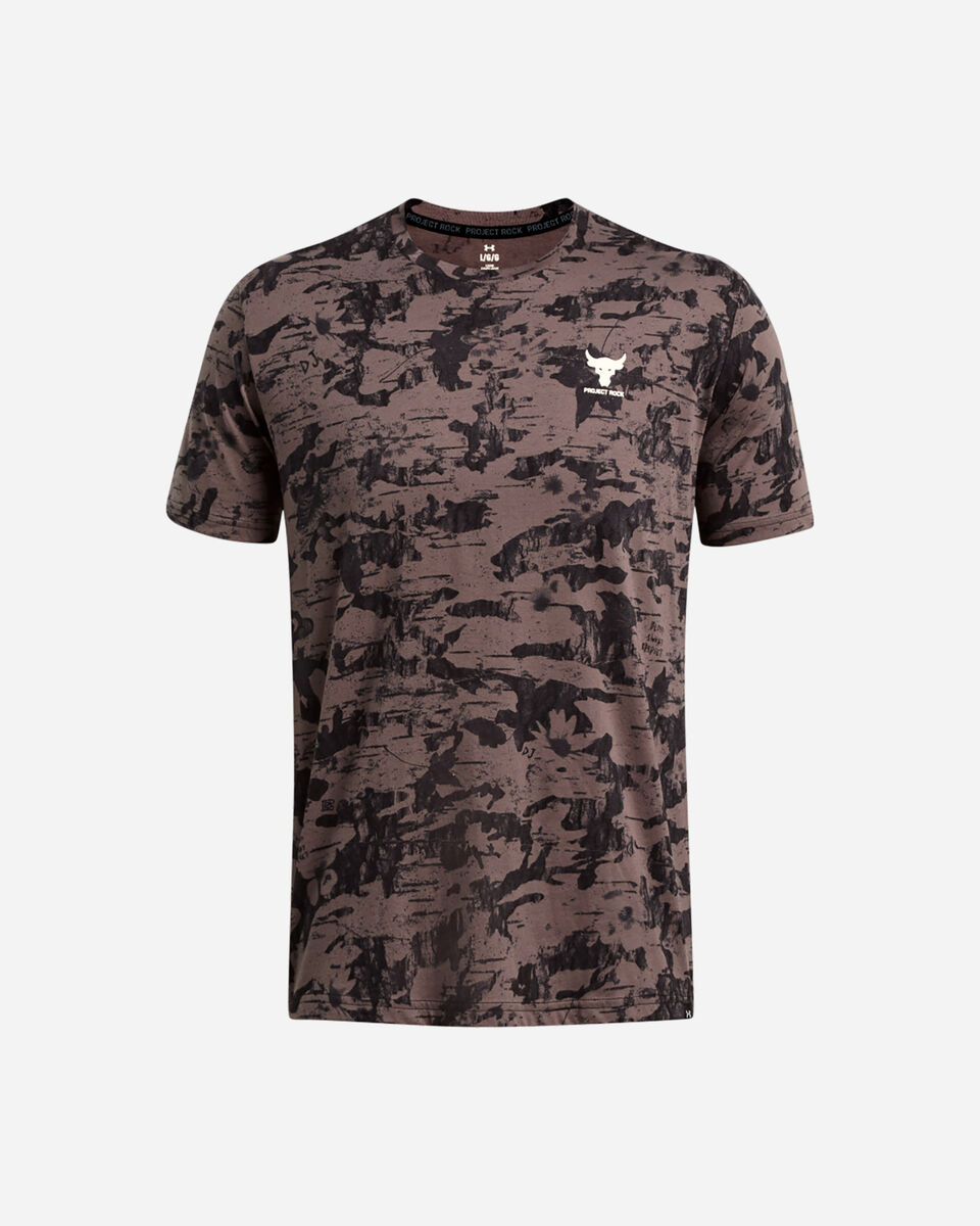  T-Shirt UNDER ARMOUR THE ROCK PJT PAYOFF M S5641731|0176|SM scatto 0