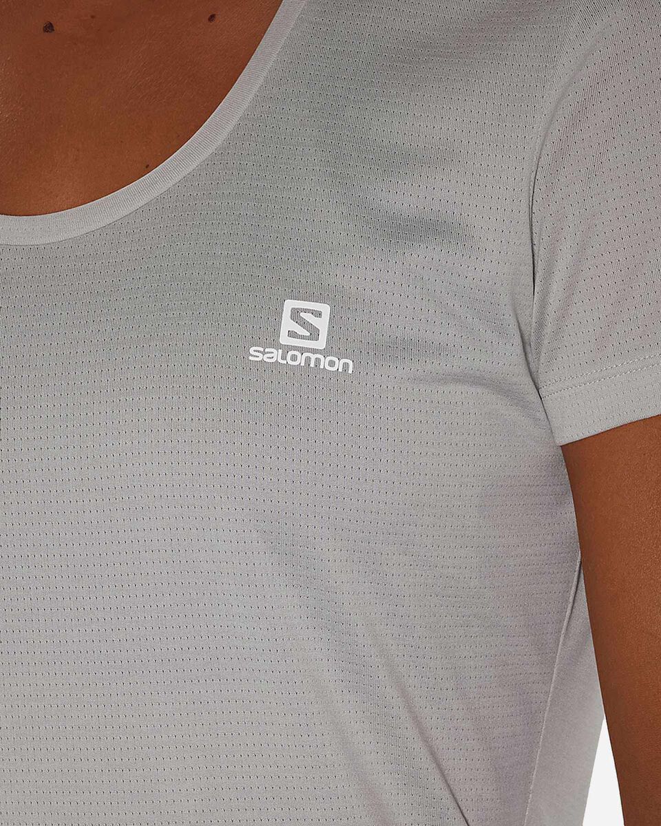  T-Shirt SALOMON AGILE W S5173859|UNI|S scatto 5