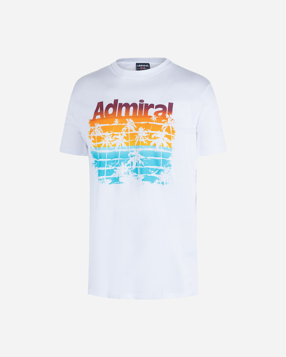  T-Shirt ADMIRAL RAINBOW LOGO M S4121676|001|XXL scatto 0