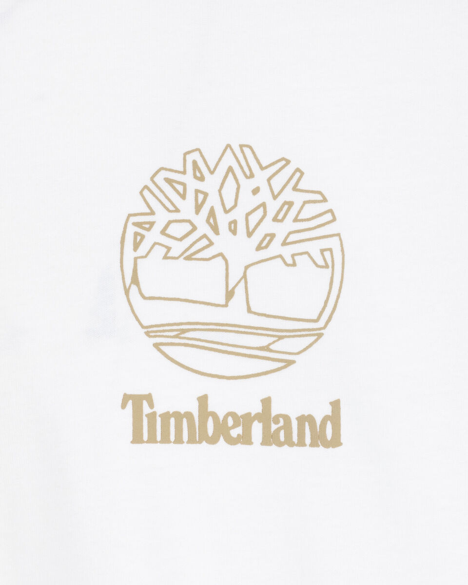  T-Shirt TIMBERLAND GRAFIC BACK M S4131496|1001|S scatto 2