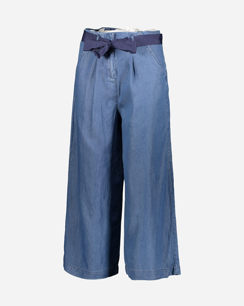  Pantalone DACK'S TENCEL PALAZZO DENIM MID W S4086735|MD|40 scatto 4