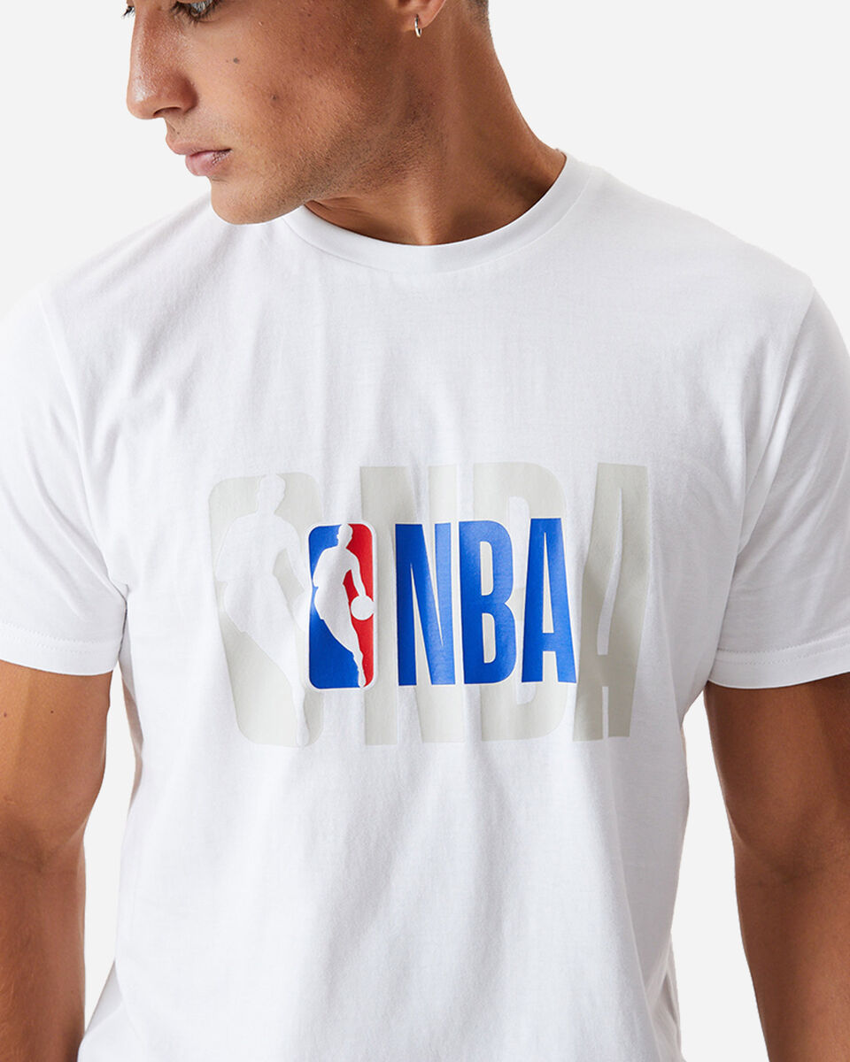  T-Shirt NEW ERA NBA LOGO M S5296621 scatto 1