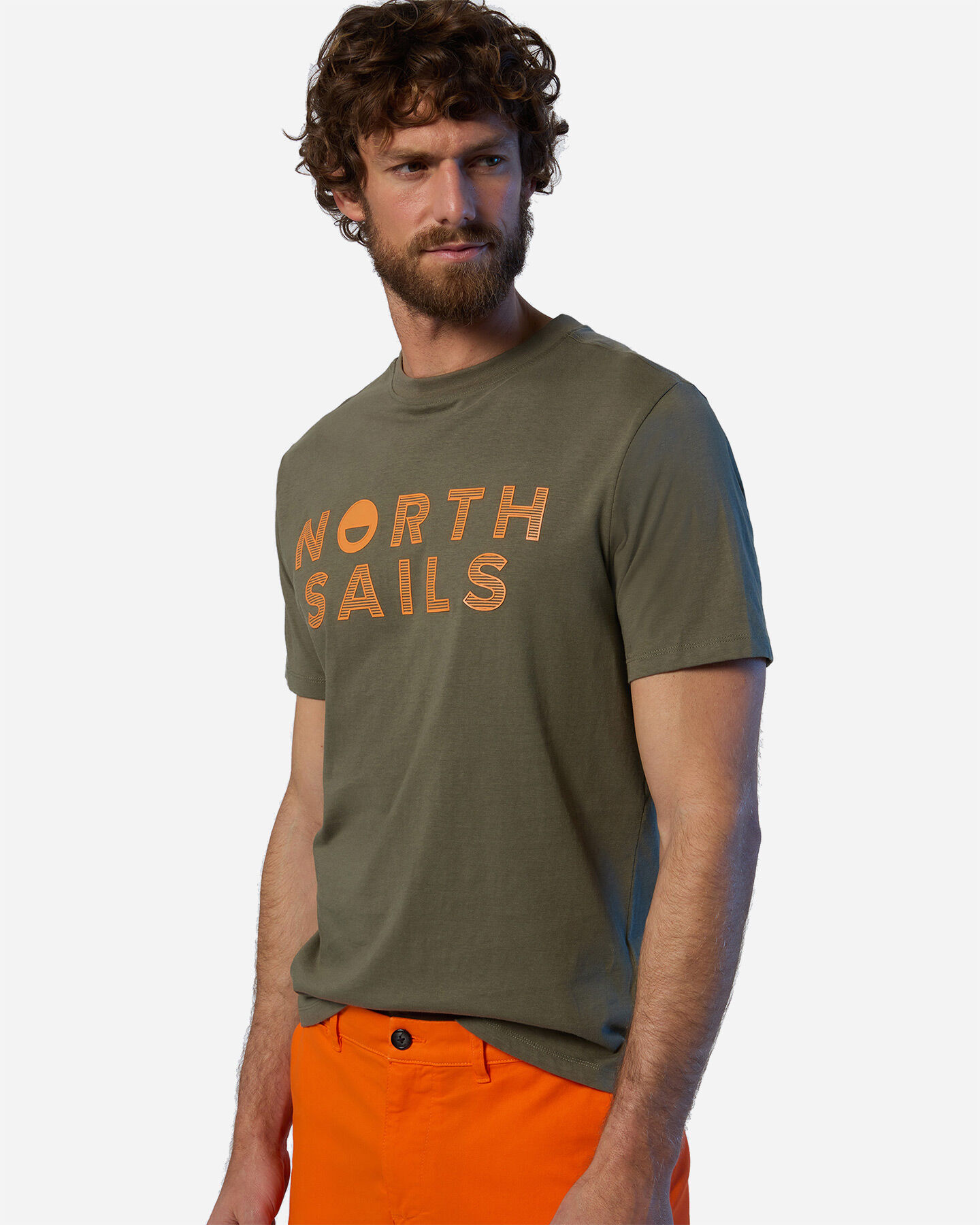  T-Shirt NORTH SAILS LINEAR LOGO M S5684006|0441|S scatto 2