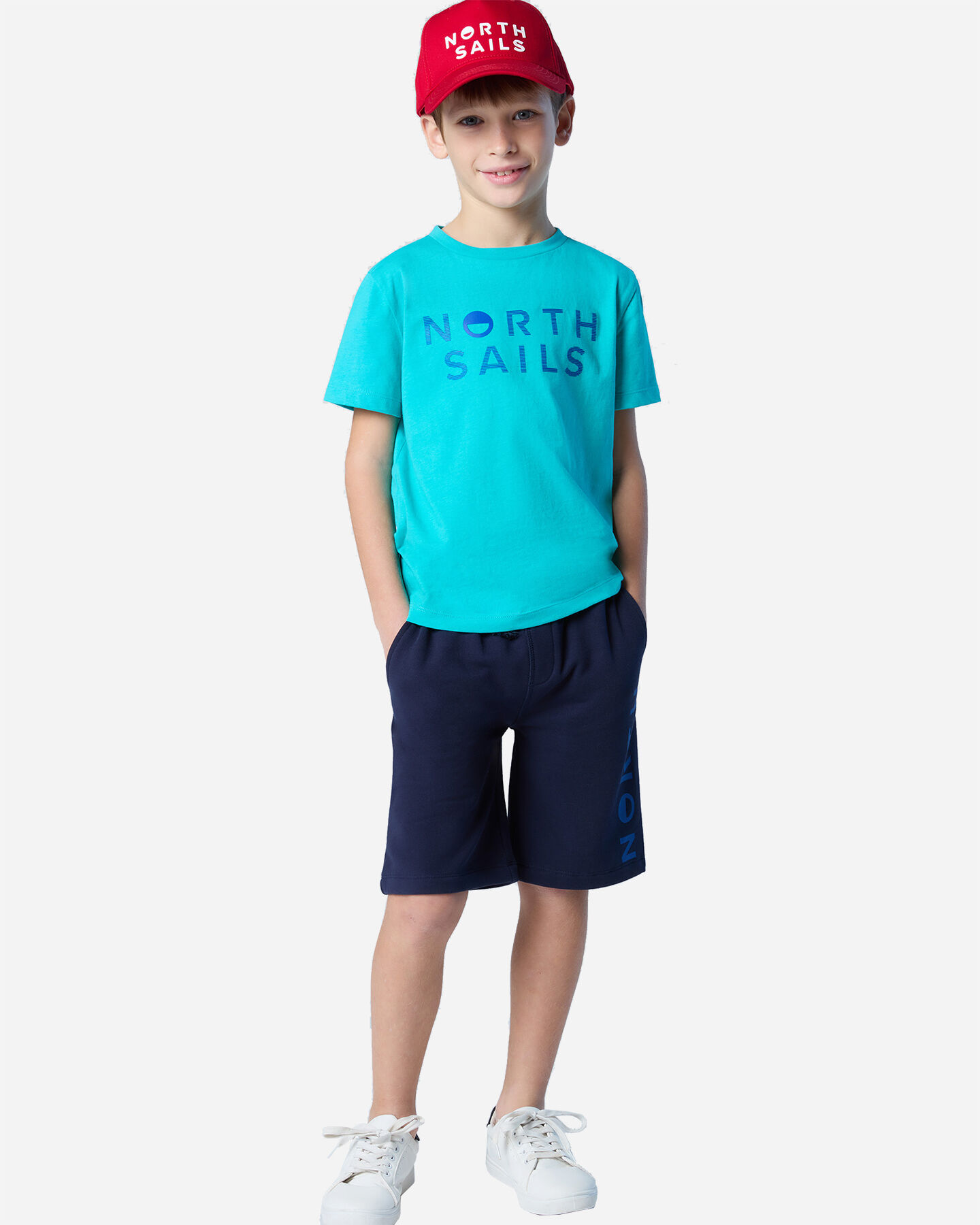  T-Shirt NORTH SAILS LOGO EXTENDED JR S5684030|0455|8 scatto 5