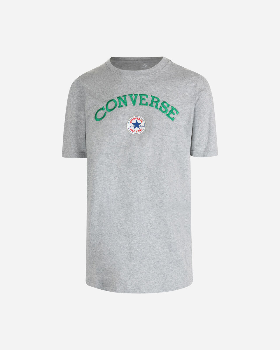  T-Shirt CONVERSE CHUCK PATCH M S5549423 scatto 0
