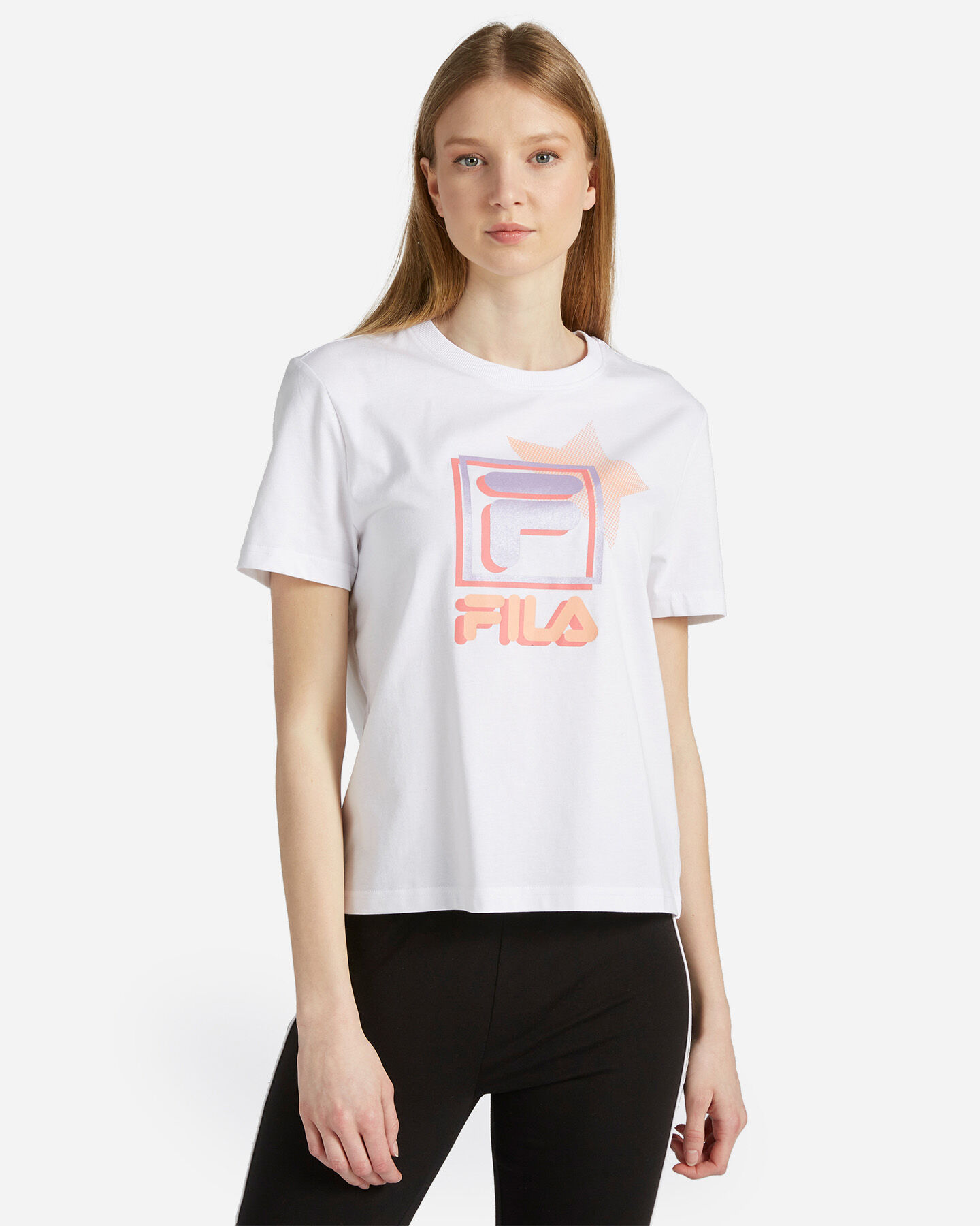  T-Shirt FILA GRAPHICS LOGO F-BOX W S4100474|001|XS scatto 0