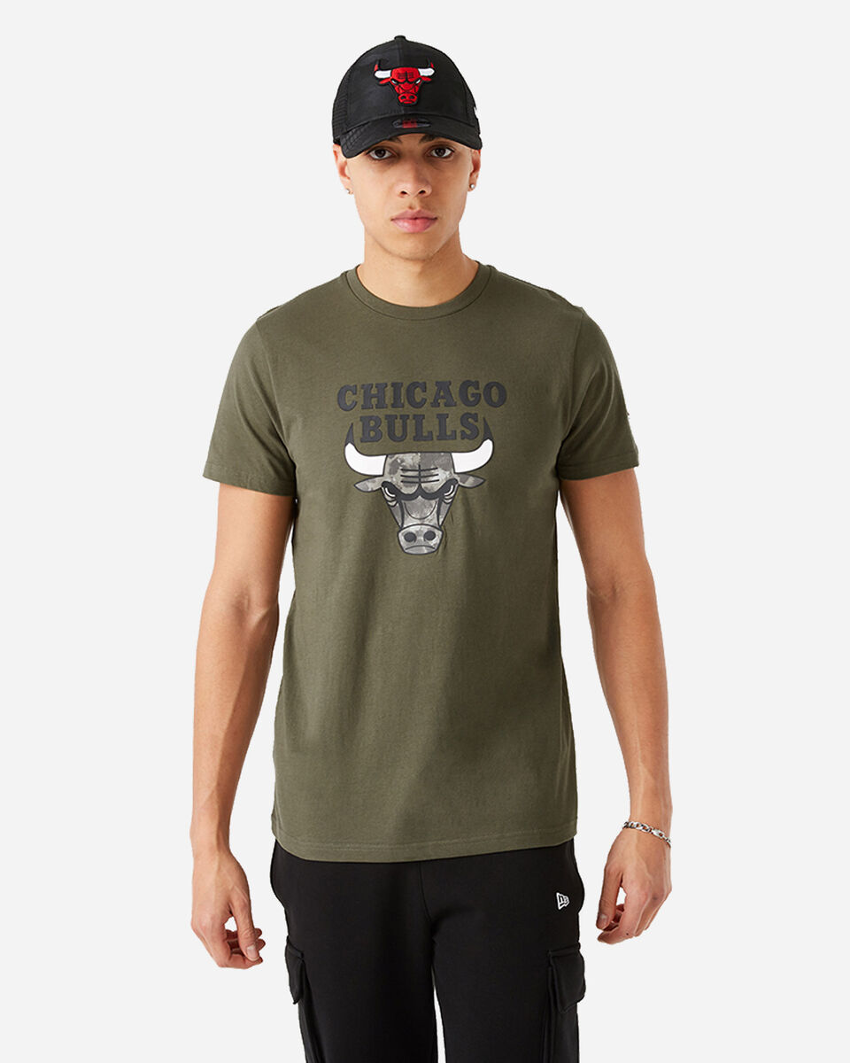  T-Shirt NEW ERA NBA OUTDOOR UTLY LOGO CHICAGO BULLS M S5340041|310|S scatto 0