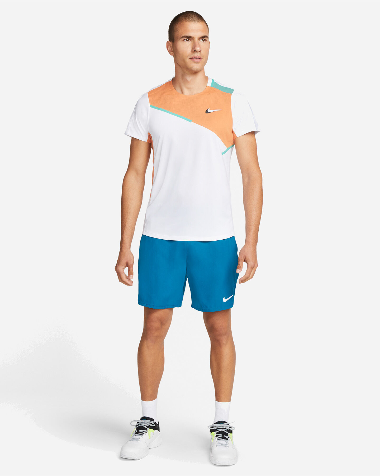  T-Shirt tennis NIKE SLAM MB M S5373670|100|S scatto 3