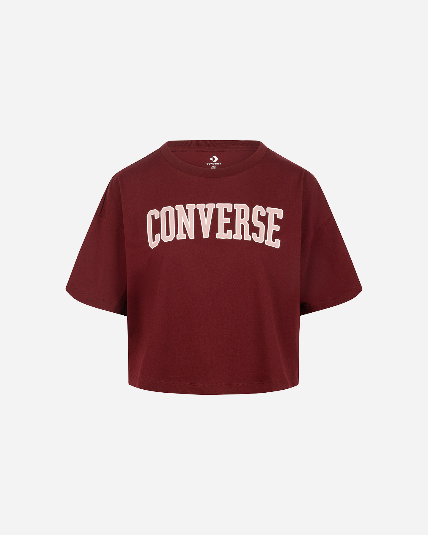  T-Shirt CONVERSE COLLEGIATE LOOSE CROP W S5678984|625|XXS scatto 0