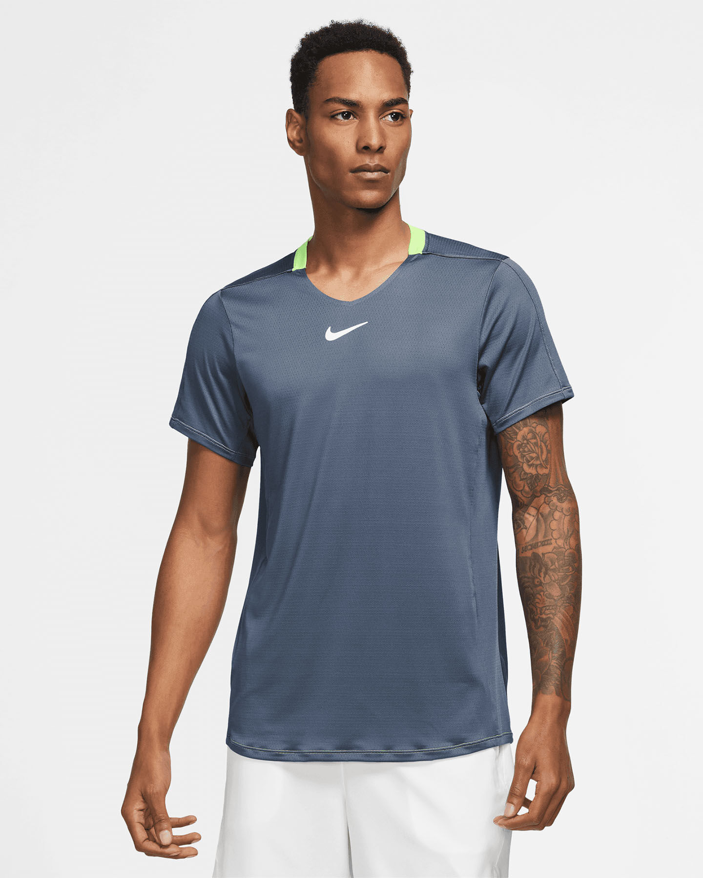  T-Shirt tennis NIKE ADVANTAGE M S5586615|491|S scatto 0