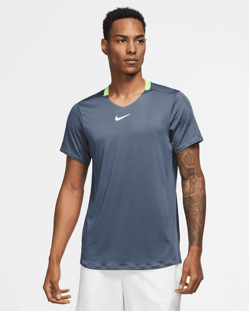  T-Shirt tennis NIKE ADVANTAGE M S5586615|491|S scatto 0