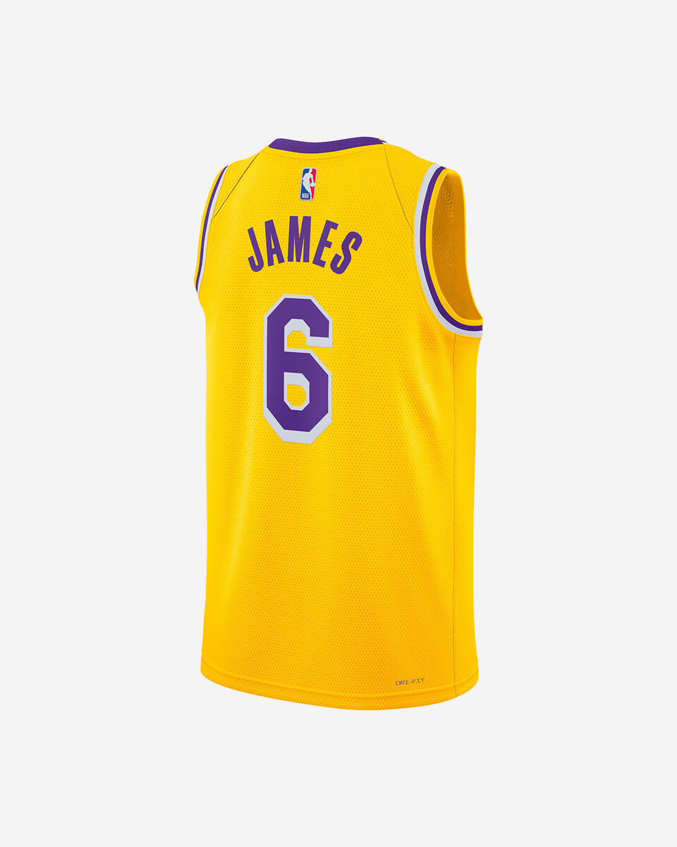  Canotta basket NIKE ICON LAKERS LEBRON J. SWING 22 M S5457108|728|S scatto 1