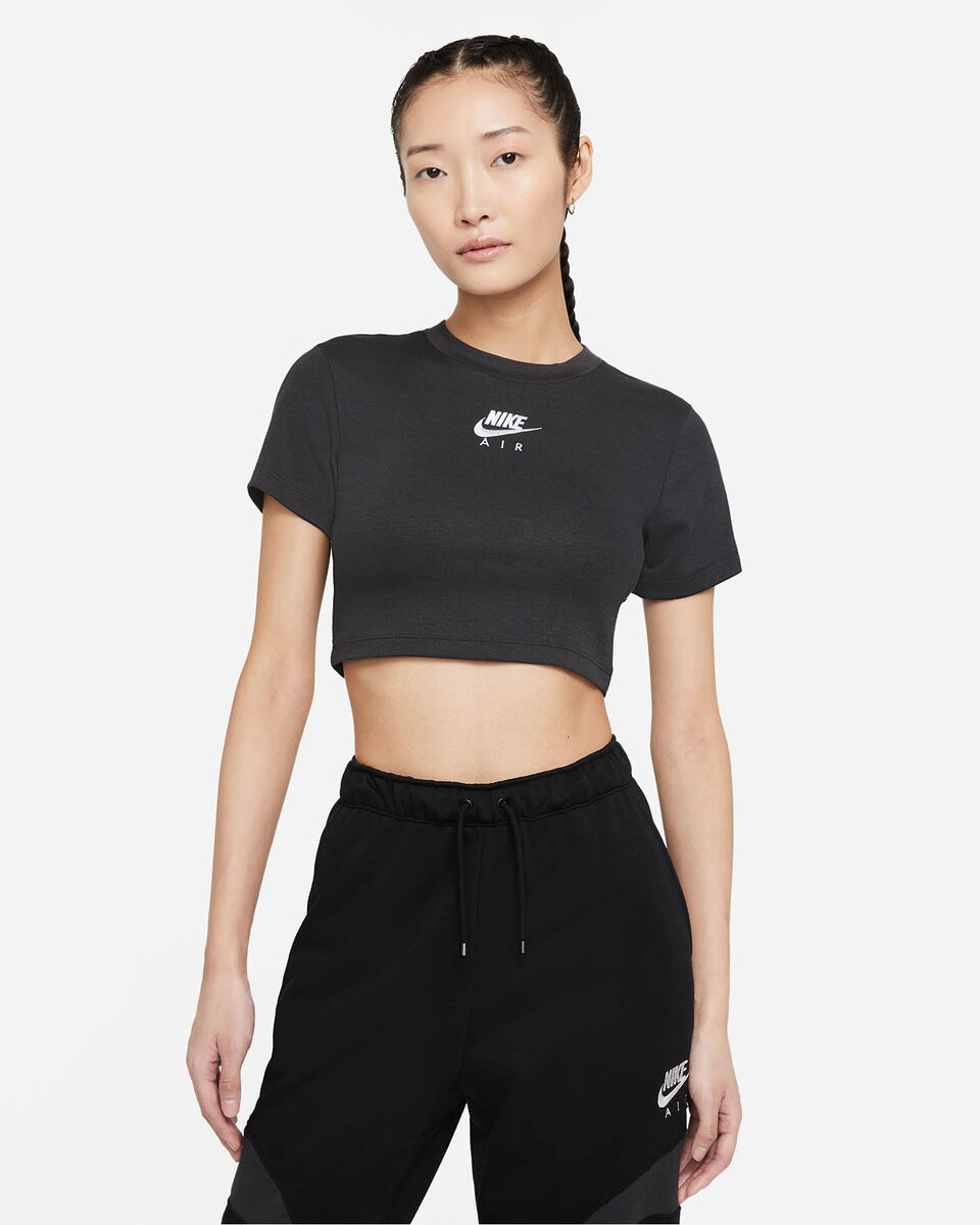  T-Shirt NIKE CROP AIR W S5320091|070|XS scatto 0