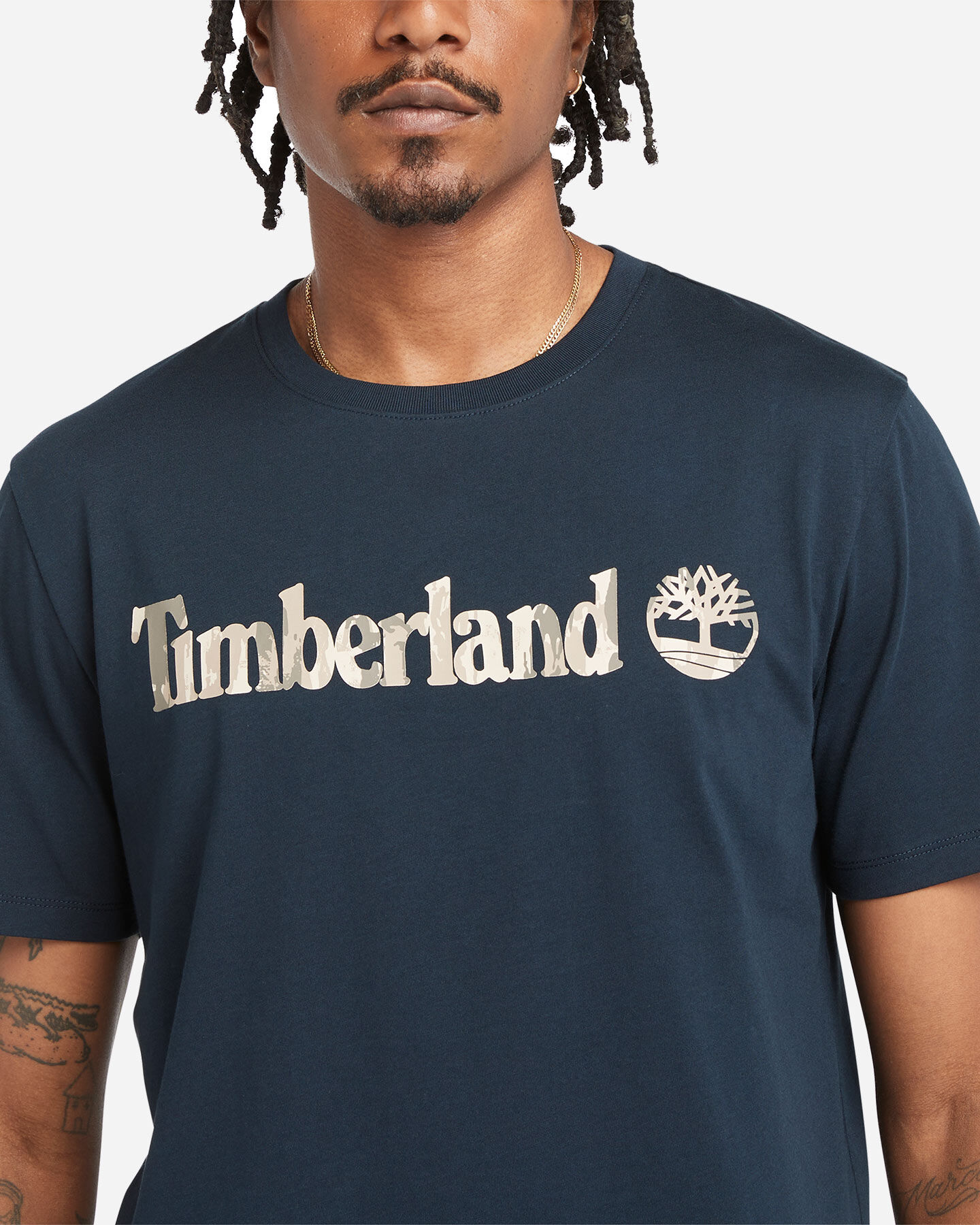  T-Shirt TIMBERLAND LINEAR LOGO M S4131479|4331|S scatto 4