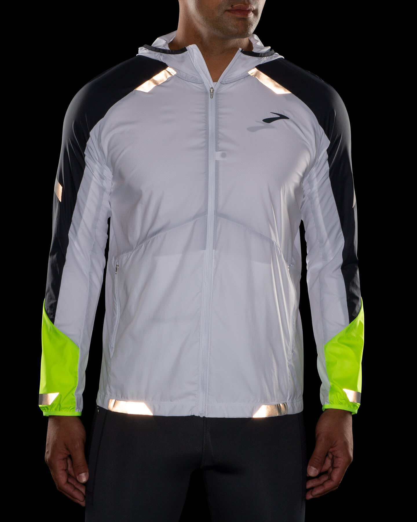  Giacca running BROOKS RUN VISIBLE CONVERTIBLE M S5492746|UNI|025 scatto 4
