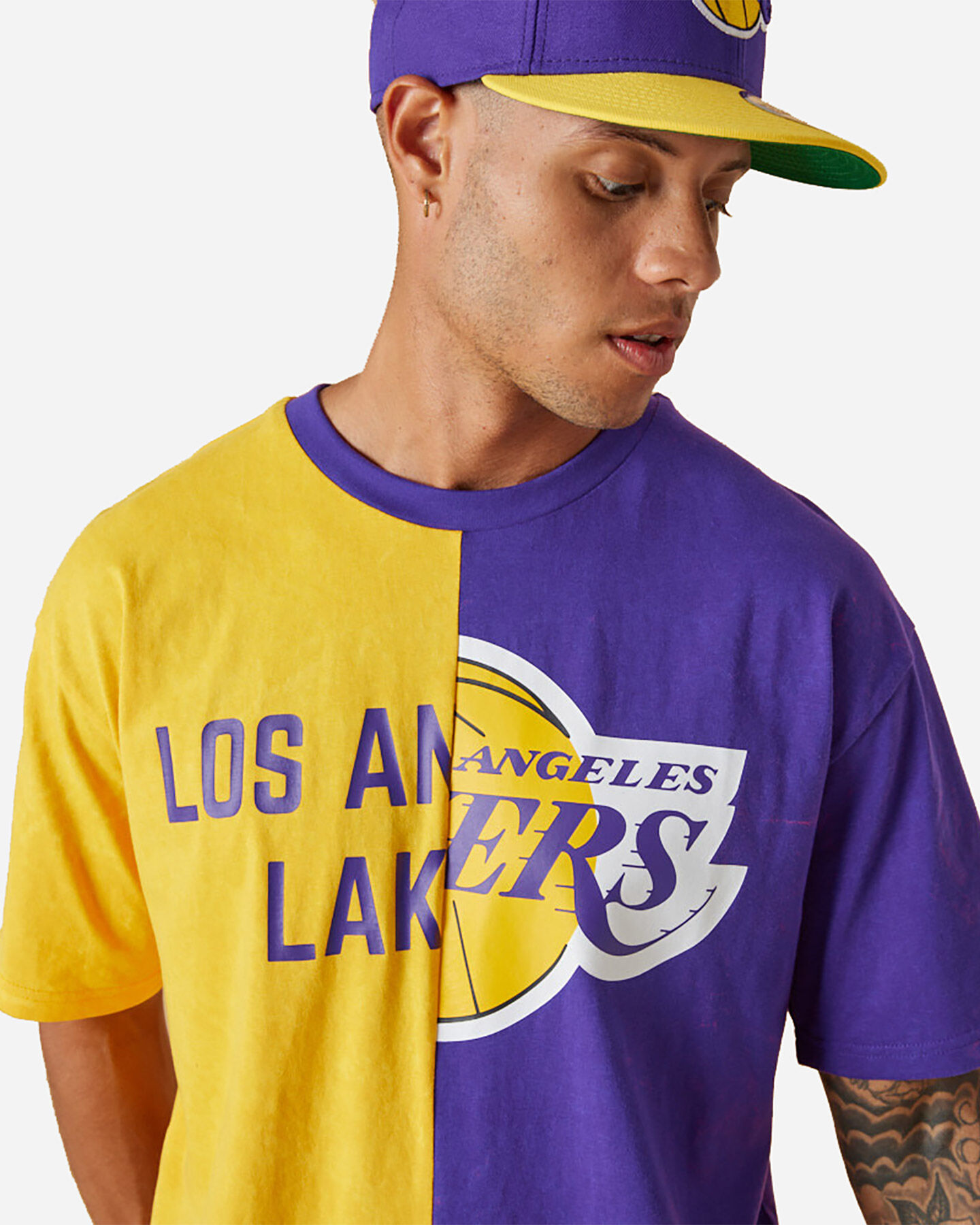  Abbigliamento basket NEW ERA NBA WASHED MIX LOS ANGELES LAKERS M S5448132|710|S scatto 4